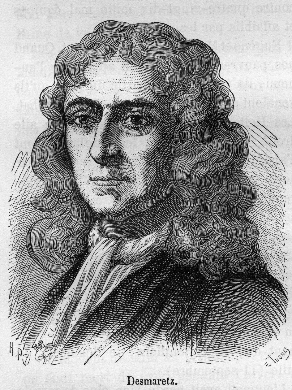 Portræt af Nicolas Desmarets eller Desmaretz, herre over Maillebois og nevø af Colbert. 1648-1721 af Unknown artist
