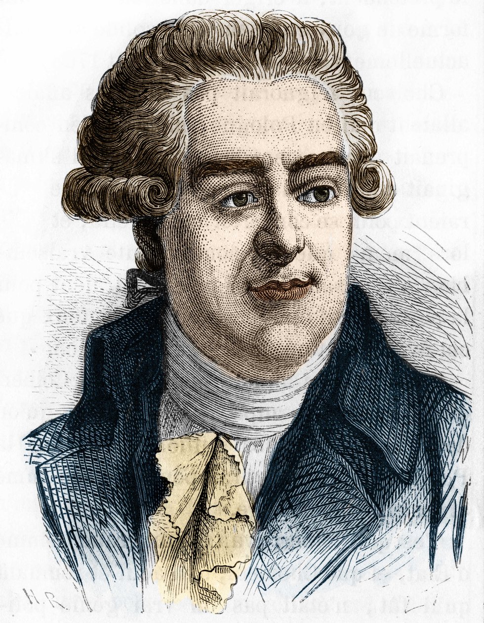 Portræt af Pascal (Pasquale) Paoli (1725-1807), Patriote Corsica af Unknown artist