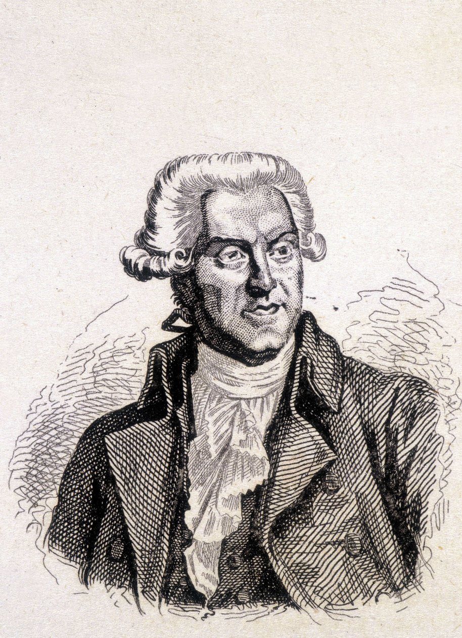 Portræt af Pasquale eller Pascal Paoli (1725 - 1807), Patriote Corsica. af Unknown artist