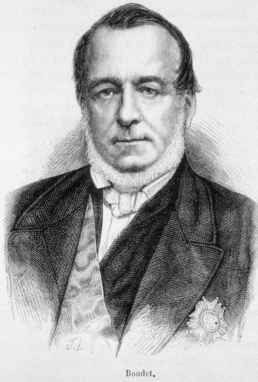 Portræt af Paul Boudet (1800-1877), fransk politiker. af Unknown artist