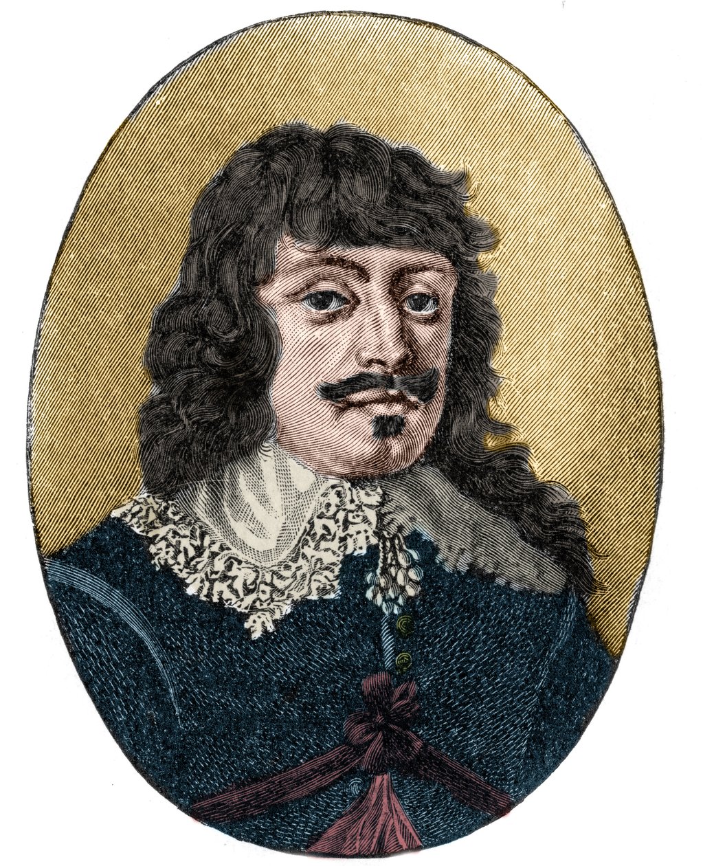 Portræt af den tyske digter Paul Fleming (1609 1640). af Unknown artist