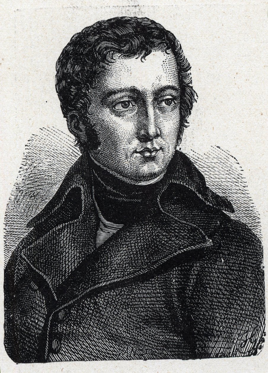 Portræt af Paul Grenier (1768-1827) general fra den franske revolution. af Unknown artist