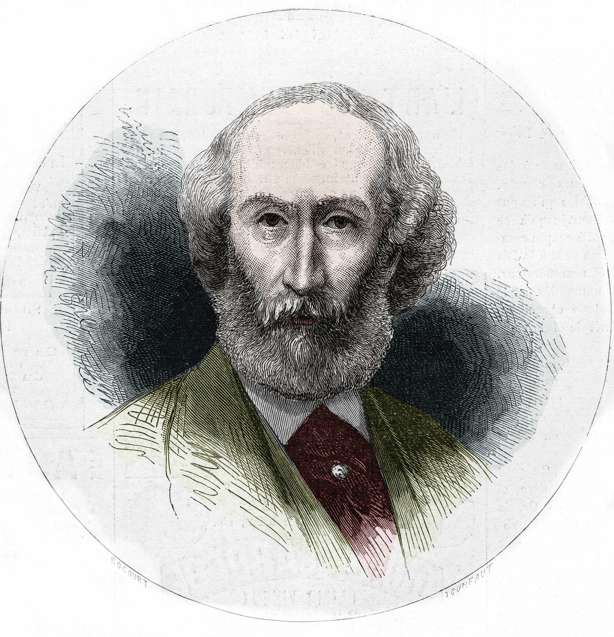 Portræt af Paul de Musset, fransk mand af bogstaver (1804-1880). af Unknown artist