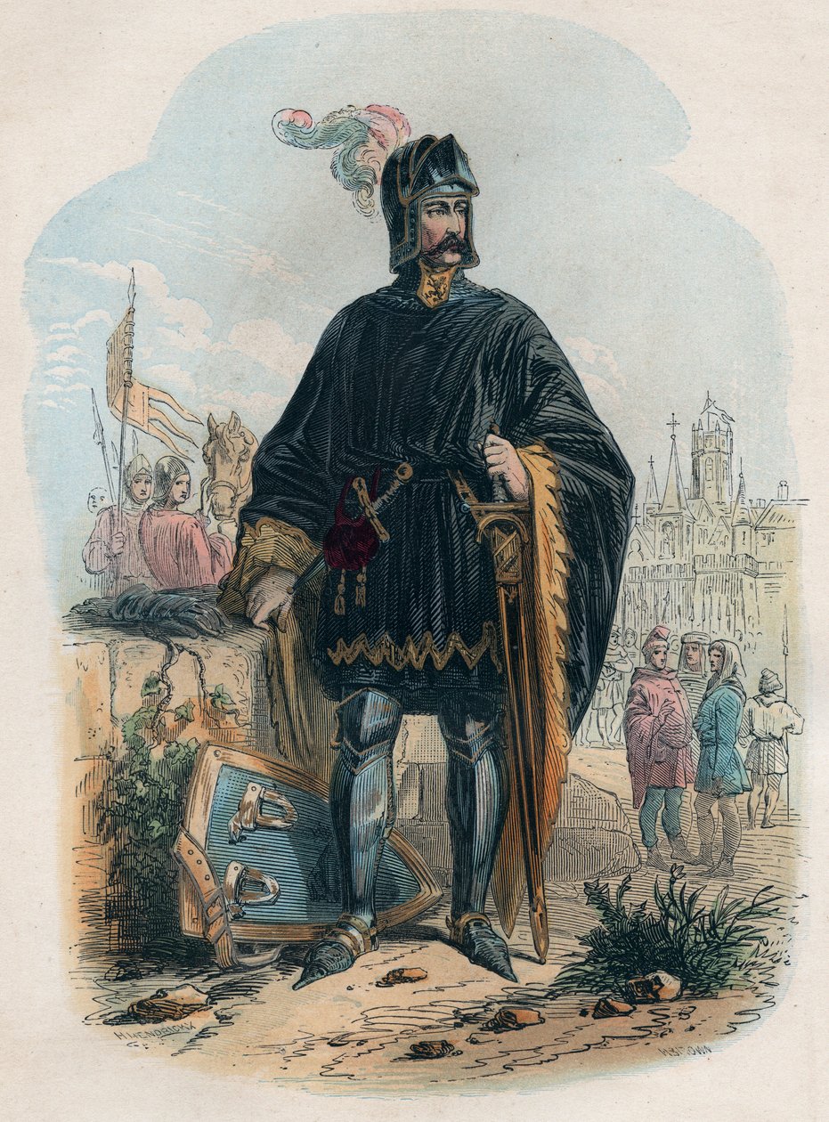 Portræt af Philippe Arteweld (van Artevelde) af Unknown artist
