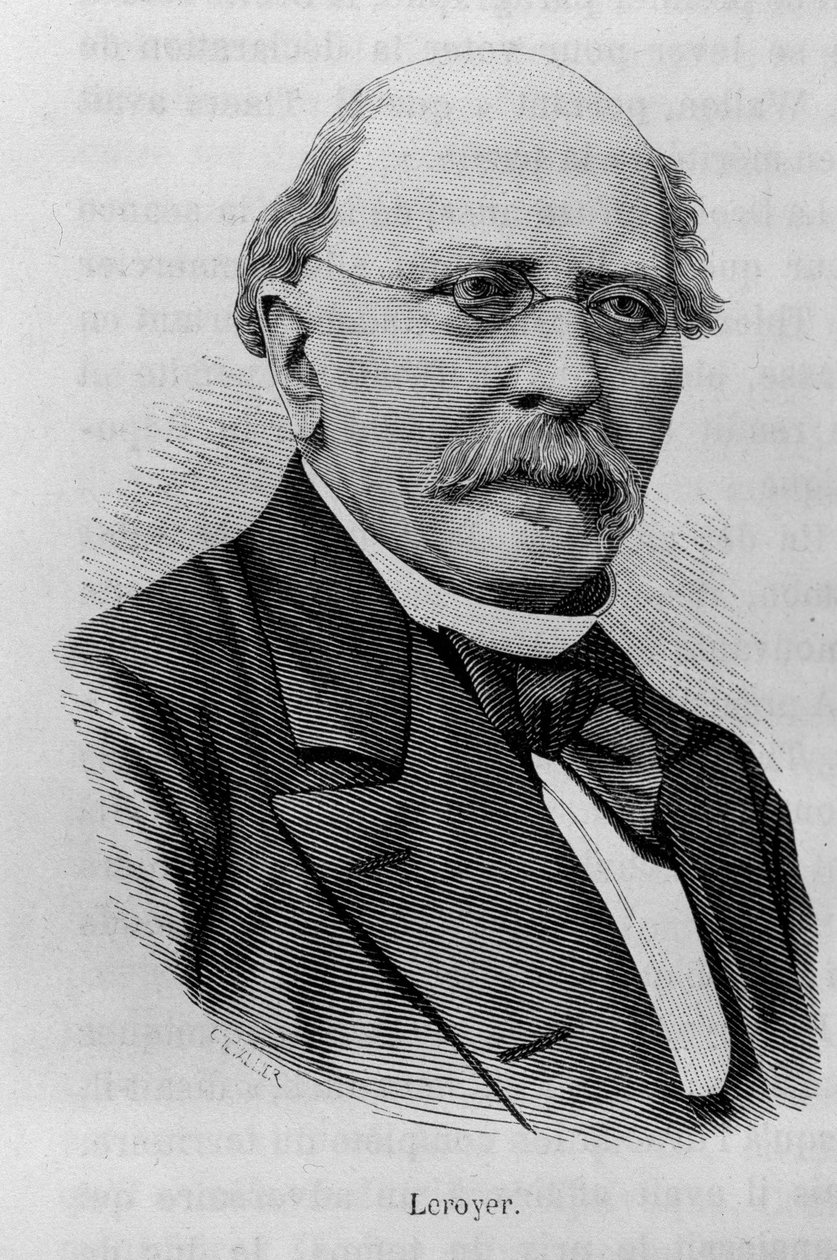 Portræt af Philippe Leroyer (eller Le Royer af Unknown artist