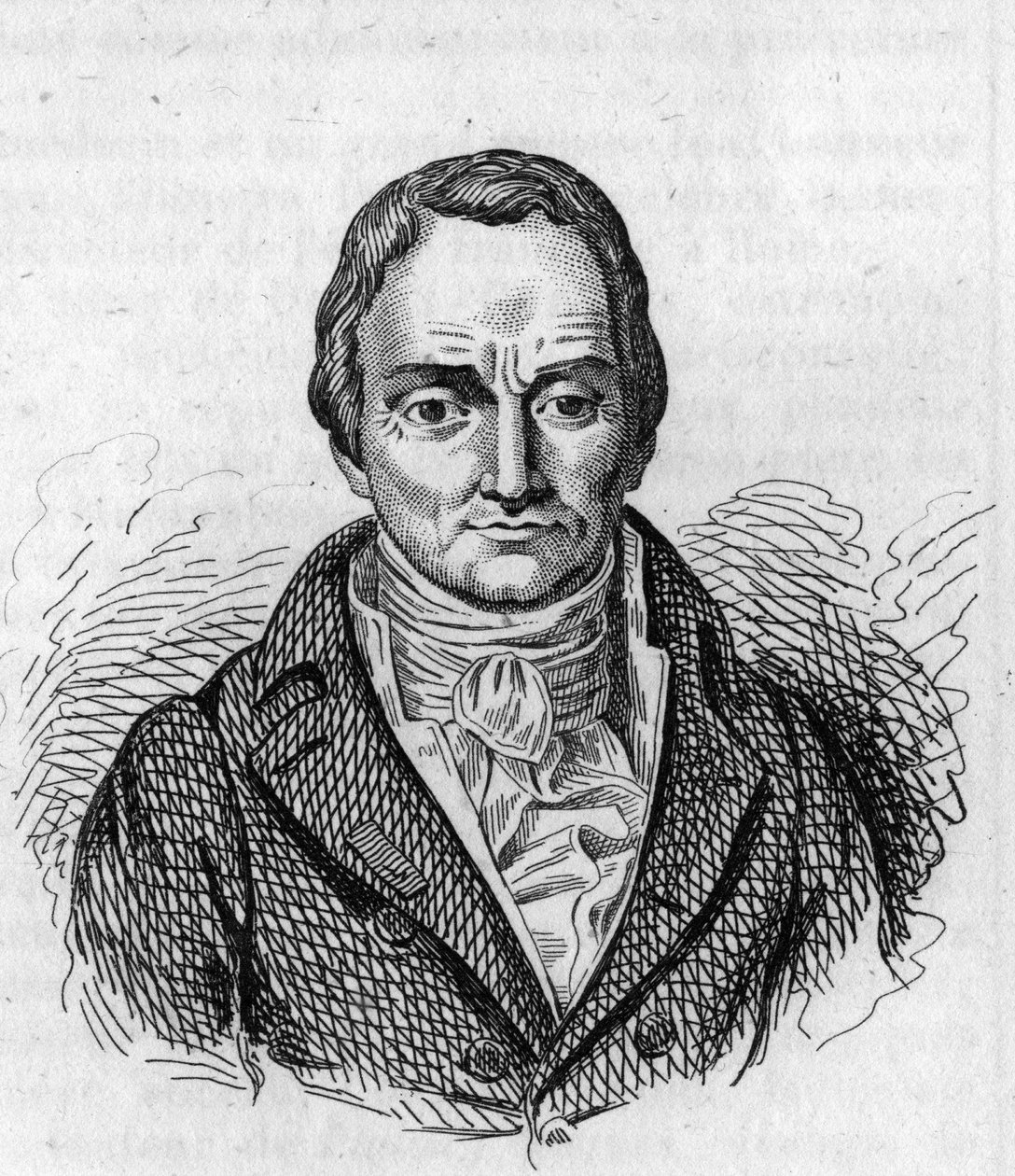Portræt af Philippe PINEL (1745 - 1826) fransk læge. af Unknown artist