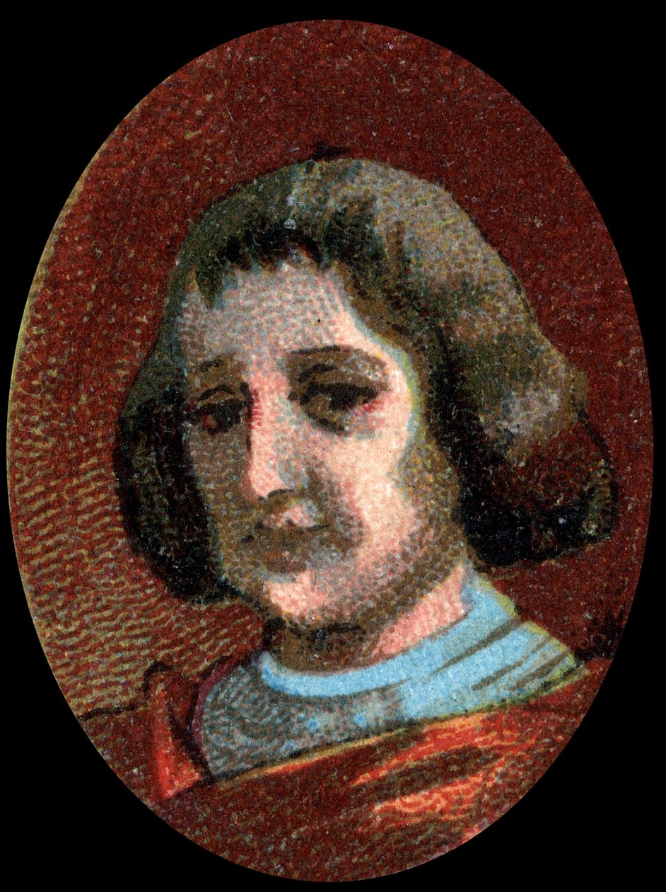 Portræt af Philippe de Commynes (Comines eller Comines) (1447-1511), fransk klummeskribent. af Unknown artist