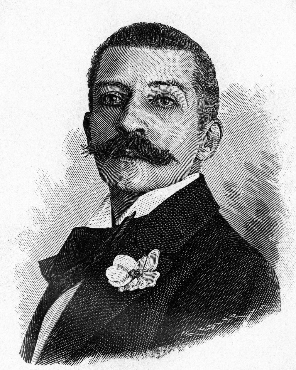 Portræt af Pierre Loti (1850 - 1923) af Unknown artist