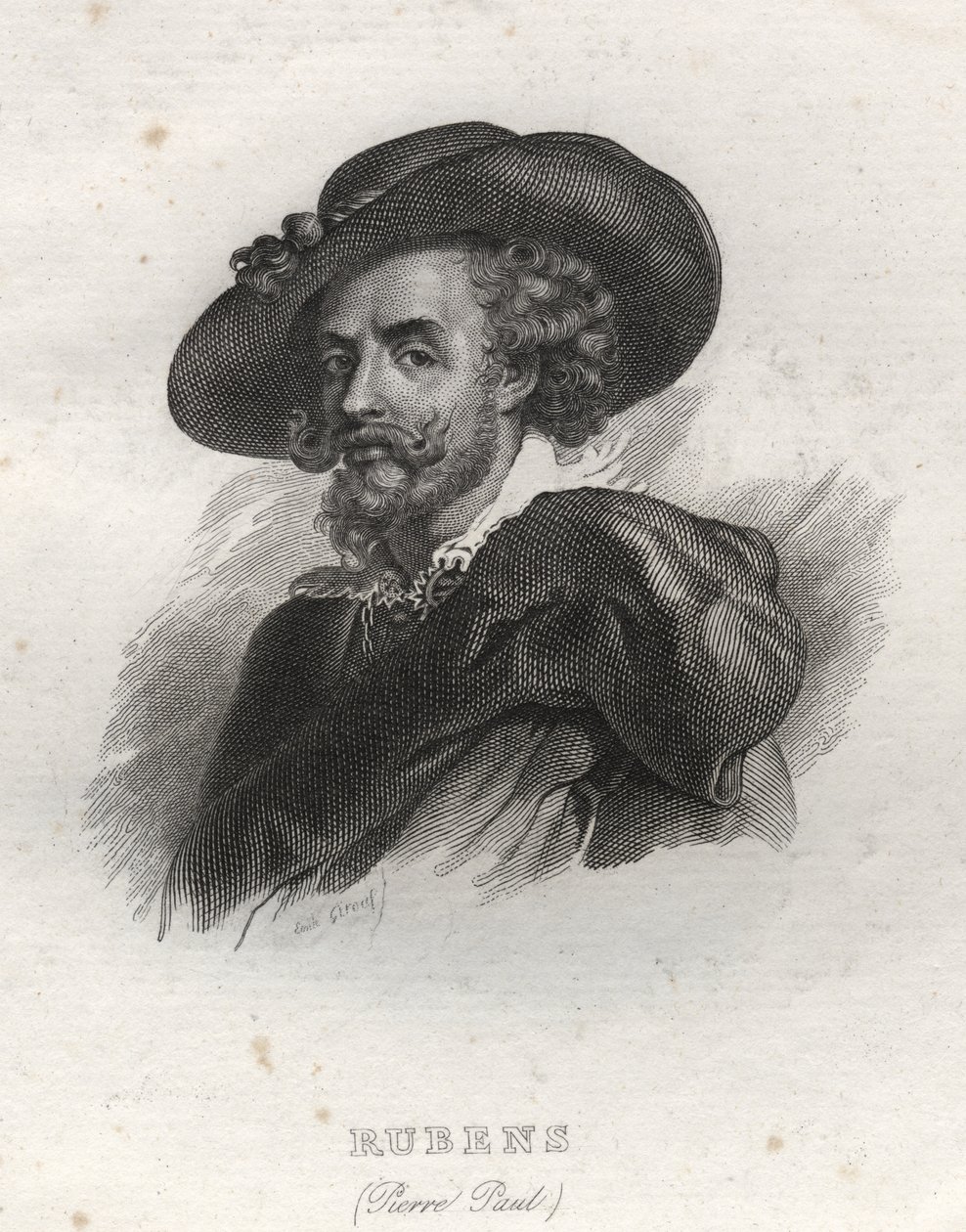 Portræt af Pierre Paul (Pierre-Paul) Rubens (eller Peter Paul eller Petrus Paulus) (1577-1640) af Unknown artist