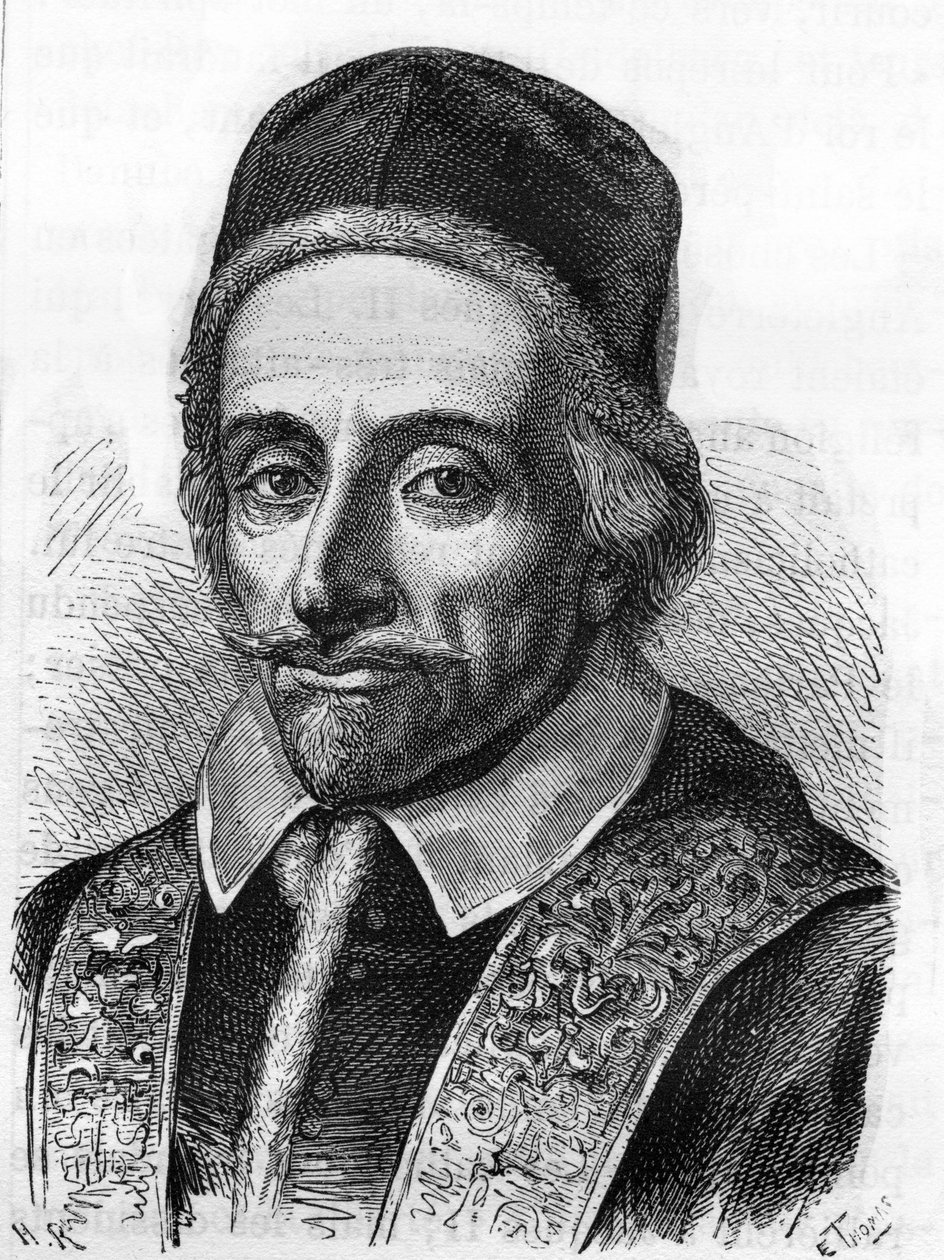 Portræt af pave Innocentius XI (Benedetto Odescalchi) 1611-1689. af Unknown artist