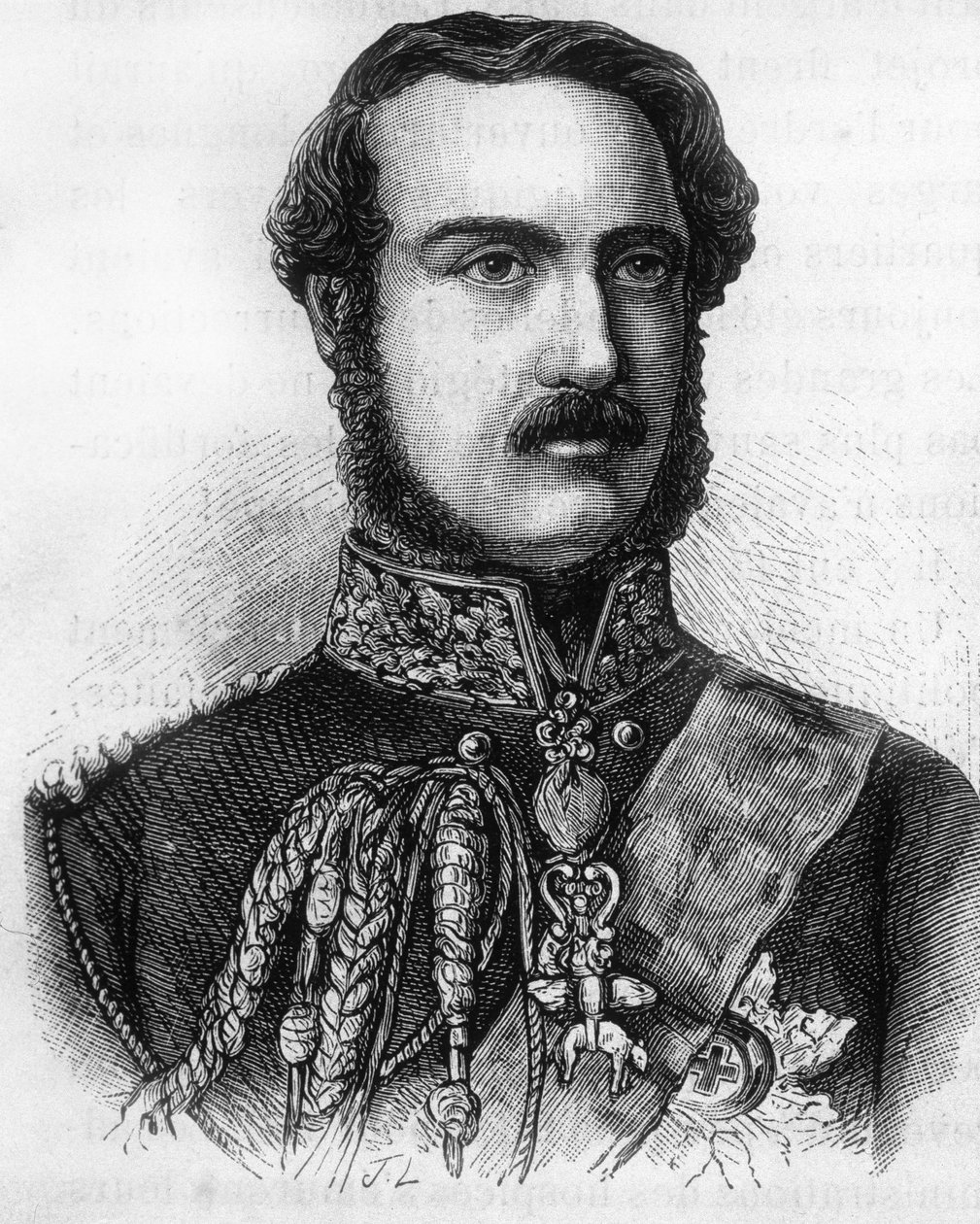 Portræt af Prins Albert, Prins af England og Irland (1819-1861). af Unknown artist