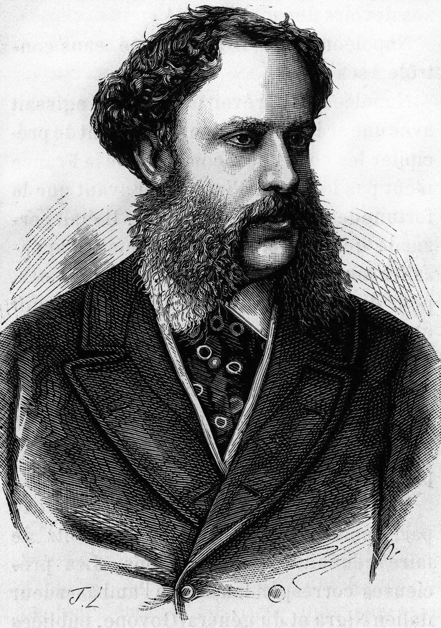 Portræt af prins Richard af Metternich-Winnebourg (Metternich Winnebourg) (1829 - 1895), østrigsk ambassadør i Paris fra 1859. Indstik af slutningen af det 19. århundrede i “Histoire de France”” af H. Martin. af Unknown artist