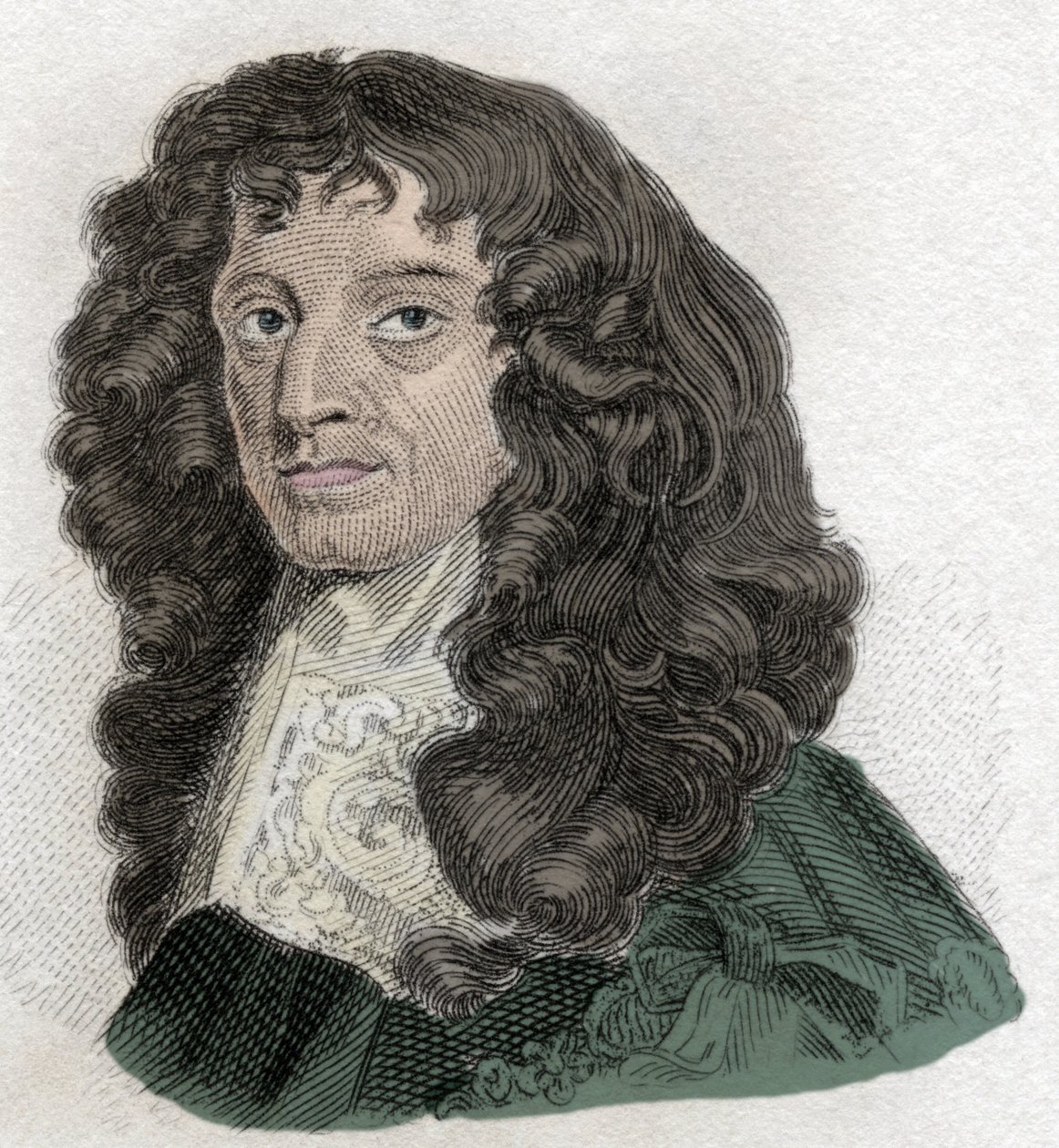 Portræt af prins Rupert af Rhinen (1619-1682), soldat og opfinder. af Unknown artist