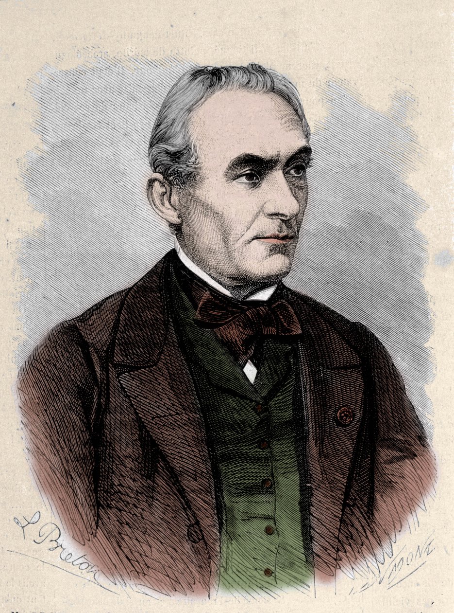 Portræt af Prosper Merimee fransk forfatter (1803-1870). /leemage af Unknown artist