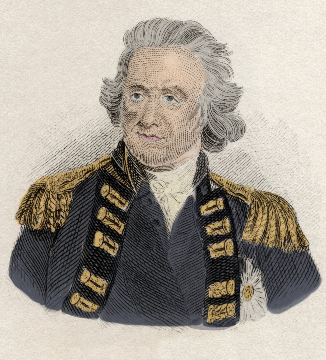 Portræt af Ralph Abercrombie (Abercromby) (1734-1801), skotsk general. af Unknown artist