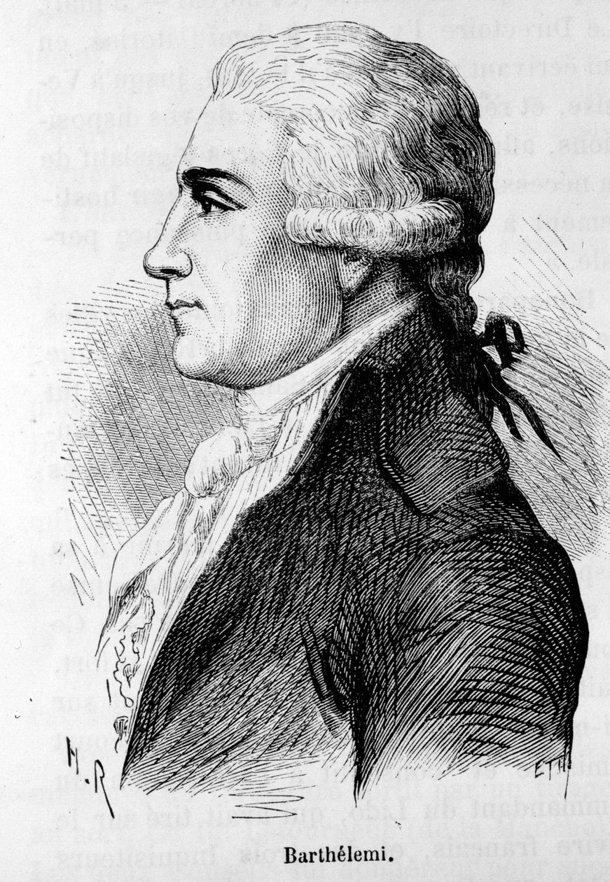 Portræt af Regis Barthelemy Mouton Duvernet (Mouton-Duvernet af Unknown artist