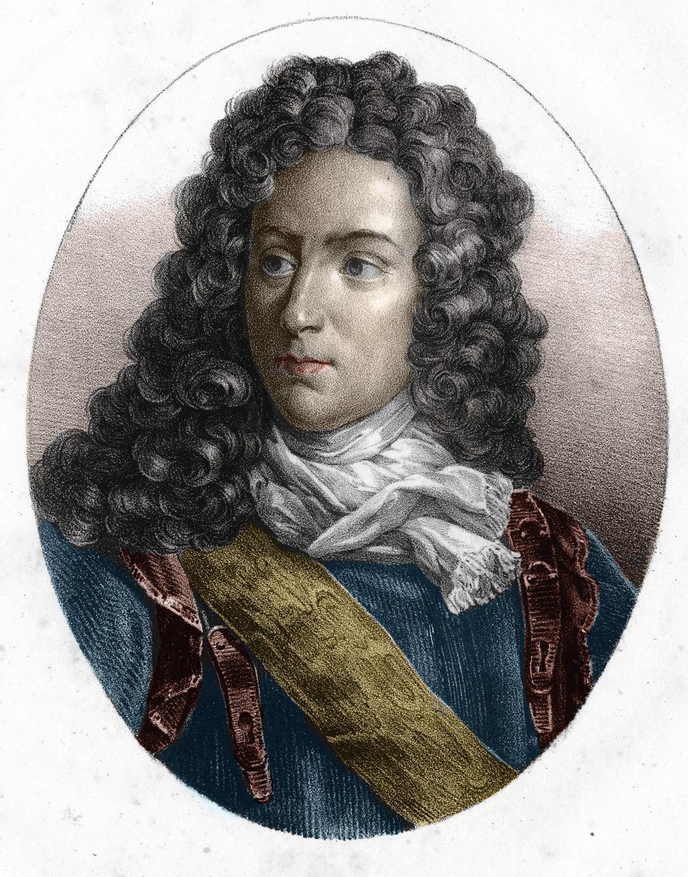 Portræt af Rene Duguay Trouin (Duguay-Trouin) (Rene Trouin du Gue dit) (1673-1736), fransk sømand. af Unknown artist