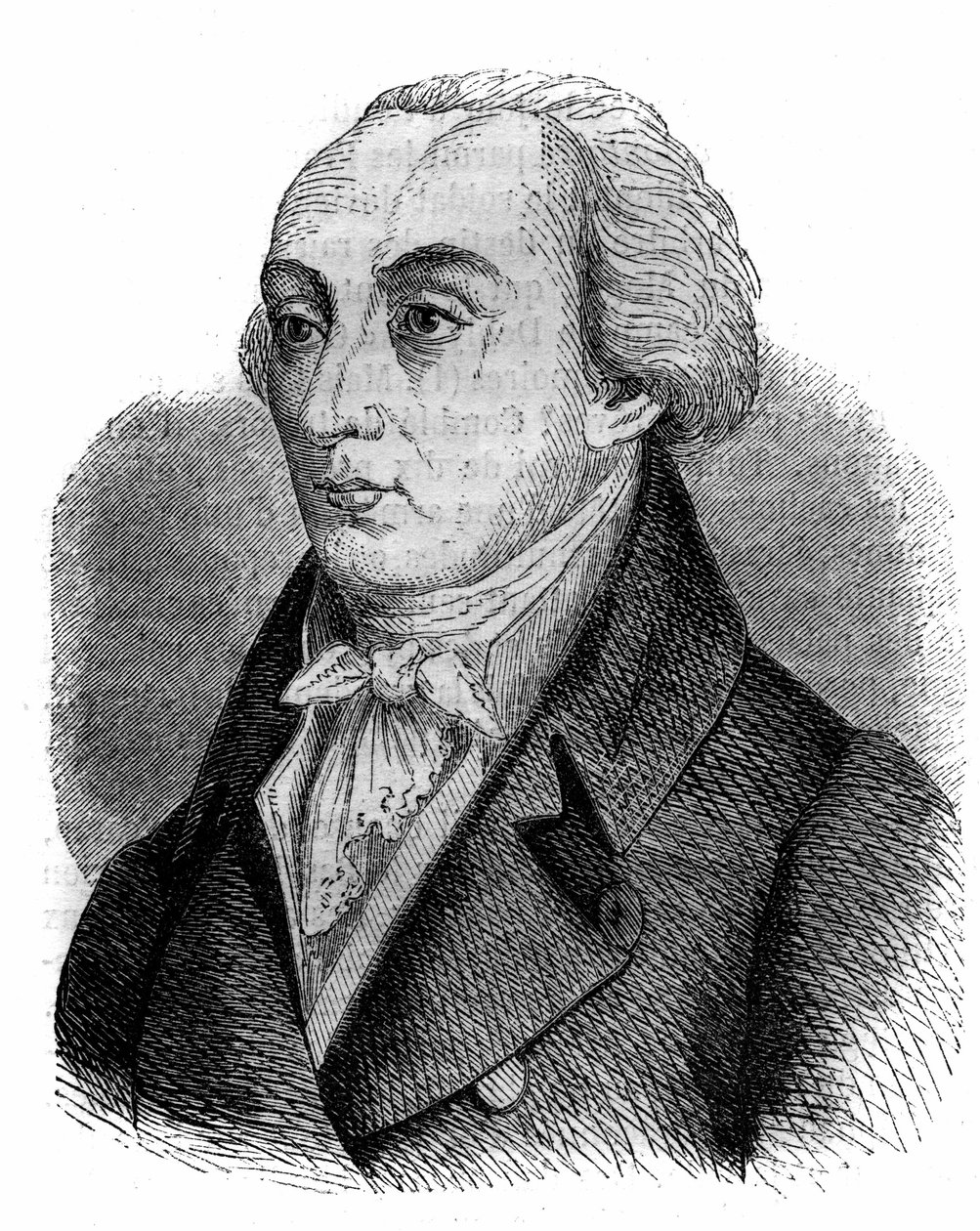 Portræt af Rene Madec (de Madec) (1736-1784), fransk sømand og militær. af Unknown artist