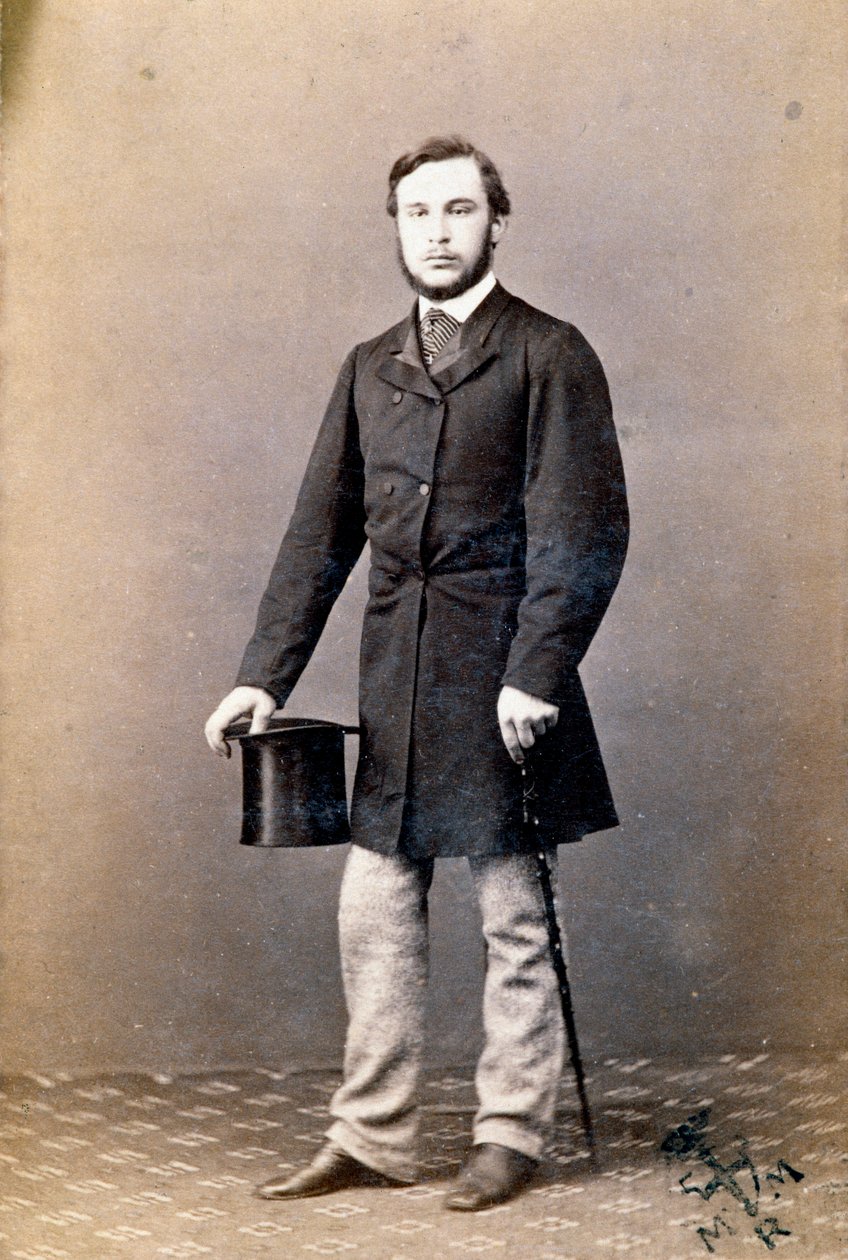Portræt af Ricciotti Garibaldi (1847-1924), søn af den italienske patriot Giuseppe Garibaldi og hans første kone Anita af Unknown artist