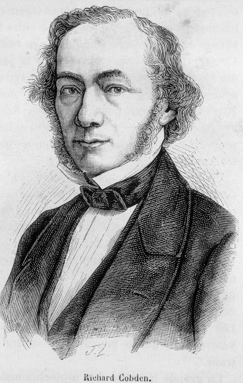Portræt af Richard Gobden af Unknown artist