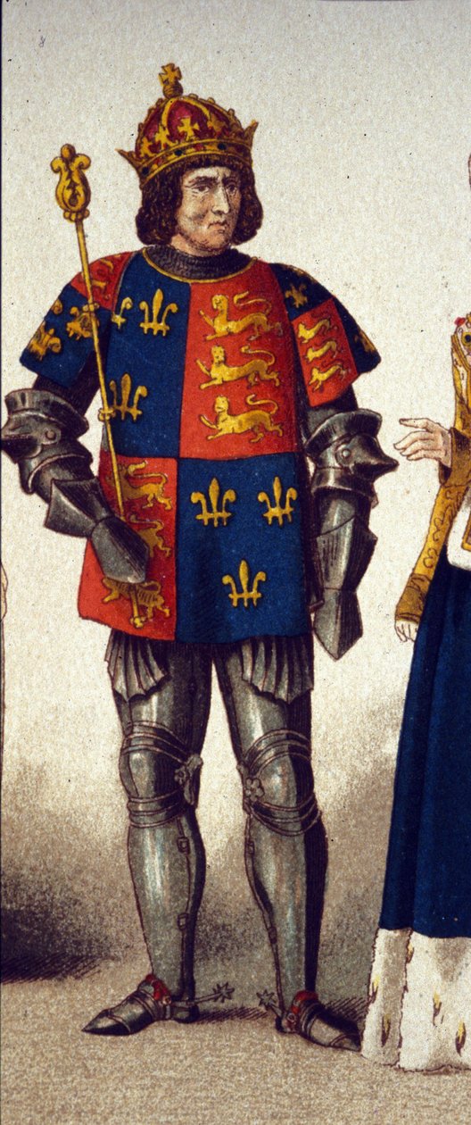 Portræt af Richard III (1452 - 1485), konge af England. af Unknown artist