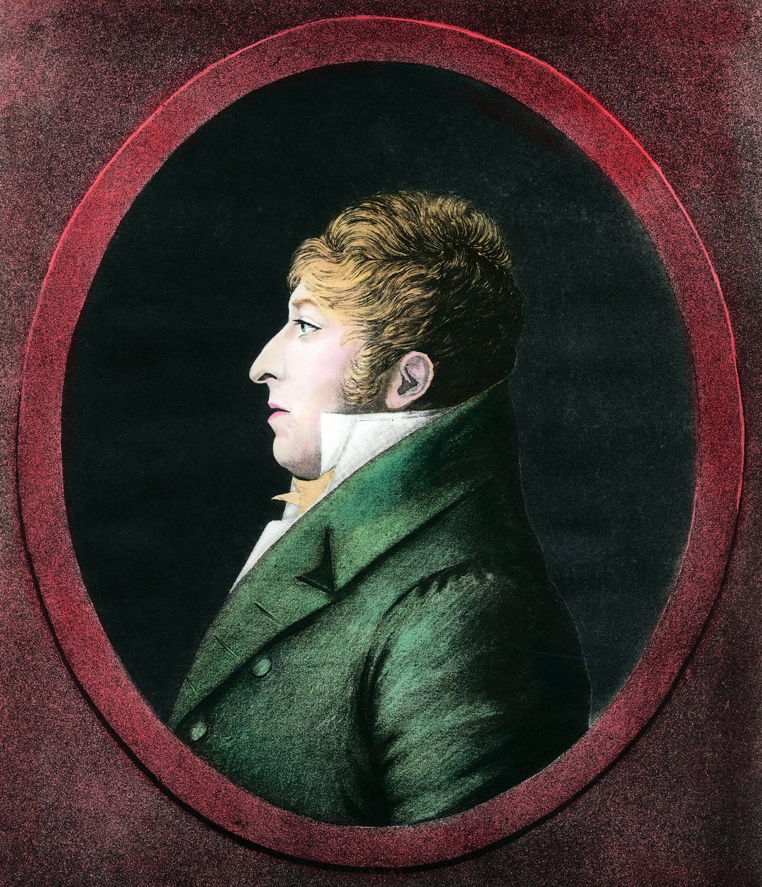 Portræt af Rodolphe Kreutzer (1766-1831) fransk violinist og komponist. Indgravering af privatsamlingen fra det 19. århundrede af Unknown artist