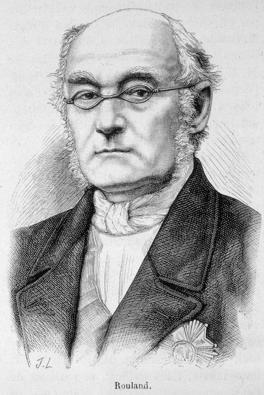Portræt af Rouland af Unknown artist
