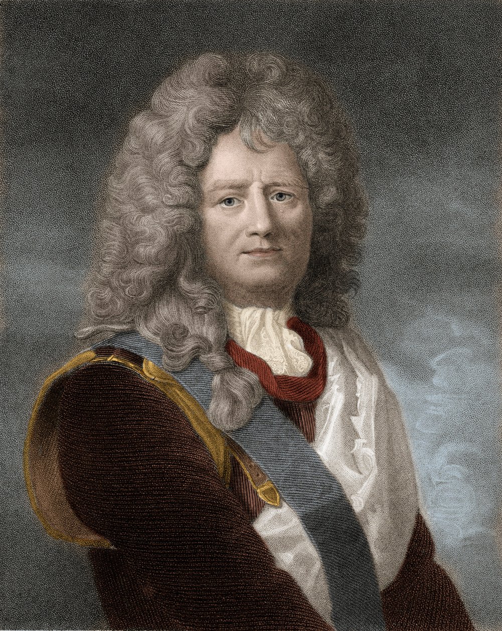 Portræt af Sebastian the Prestre Lord of Vauban (1633-1707), marechal of France - Sebastien Le Prestre De Vauban (1633-1707) af Unknown artist
