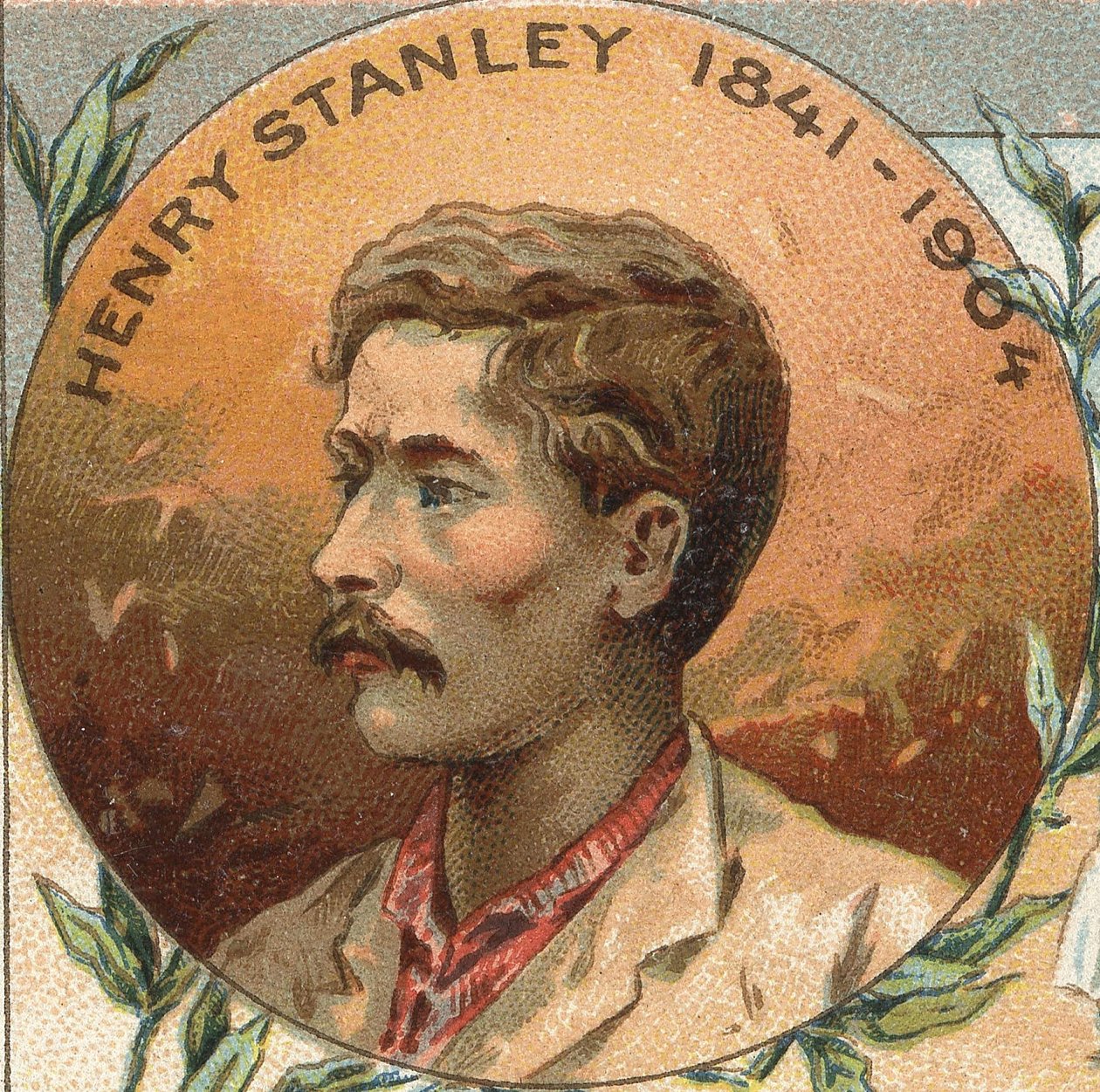 Portræt af Sir Henry Morton Stanley (1841-1904) engelsk opdagelsesrejsende. af Unknown artist