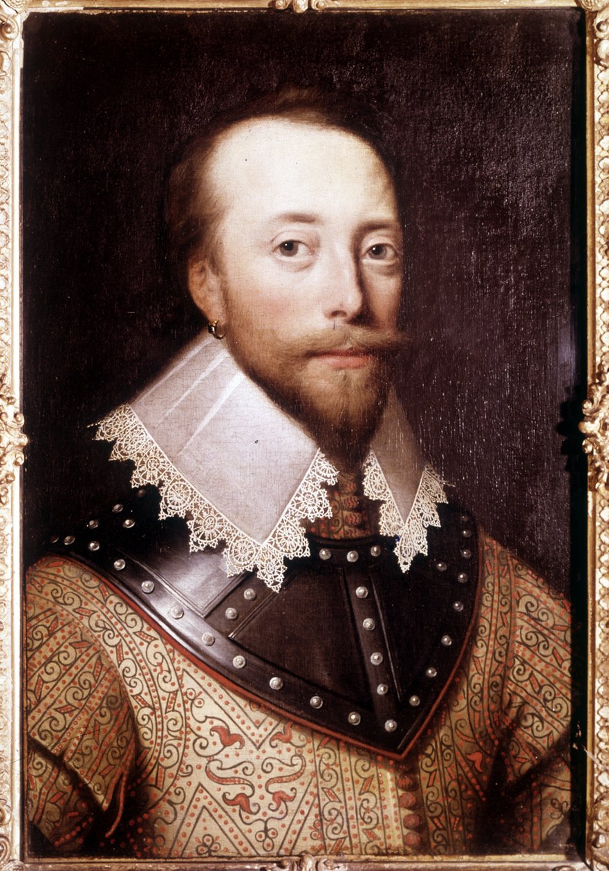 Portræt af Sir Martin Frobisher (1535-1594), engelsk navigatør. af Unknown artist