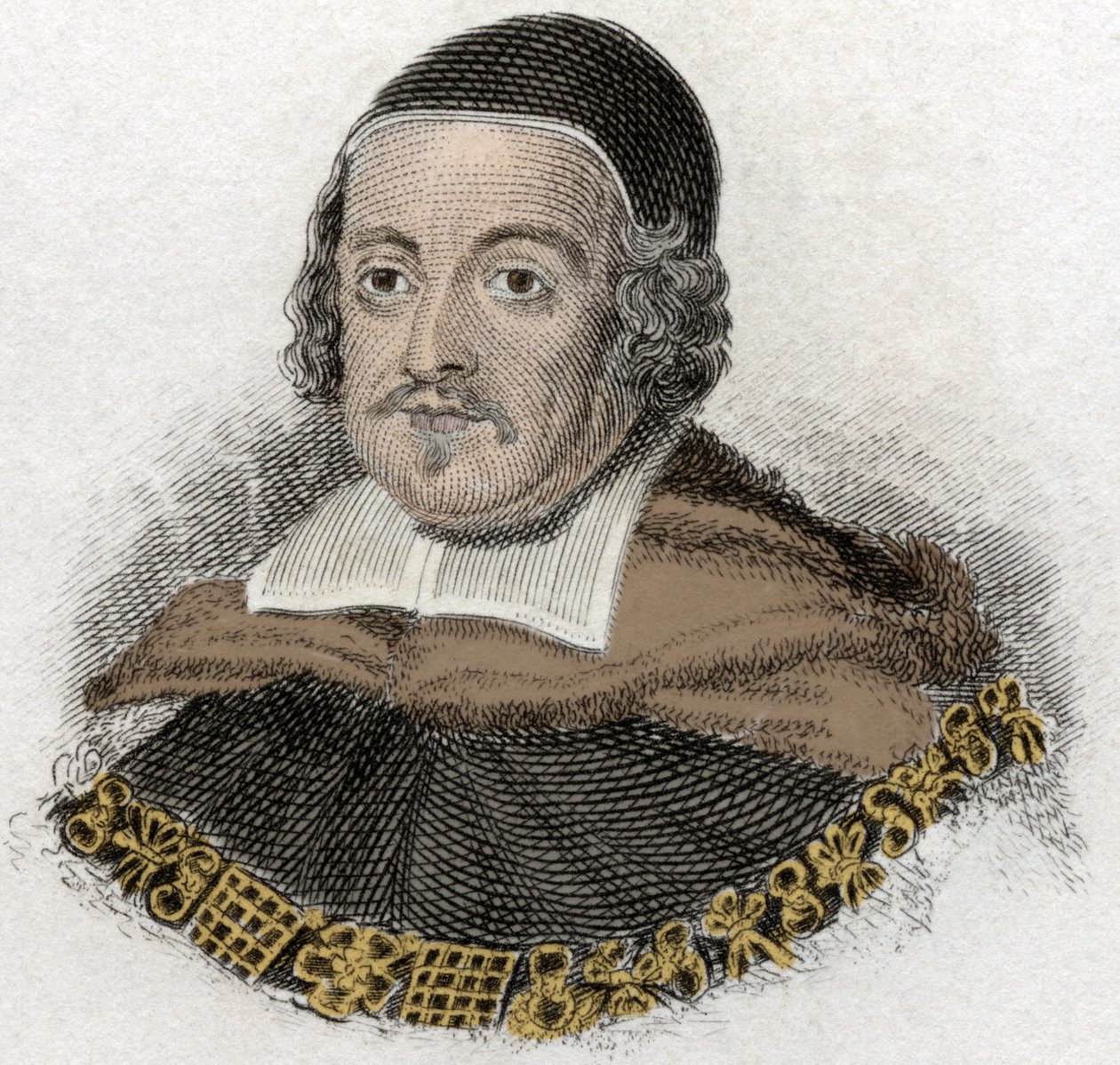 Portræt af Sir Matthew Hale (1609 - 1676) engelsk dommer og advokat af Unknown artist