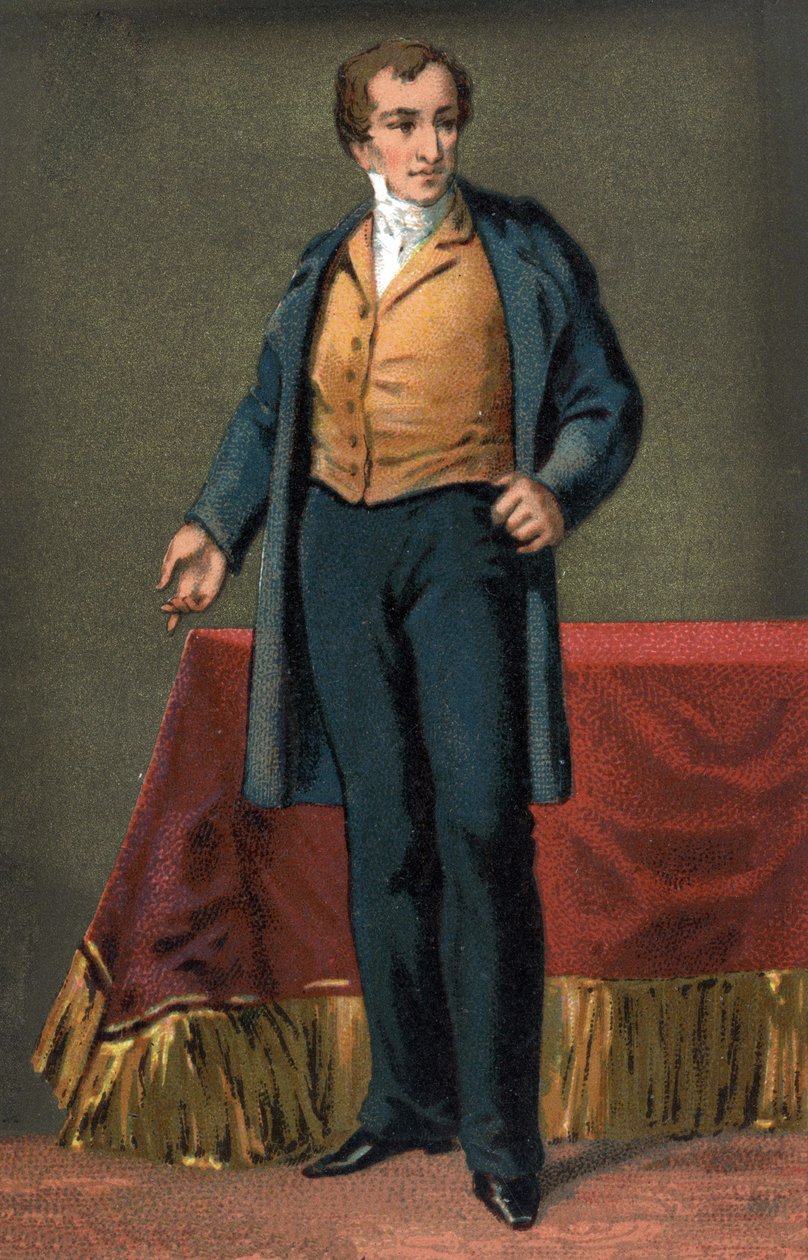 Portræt af Sir Robert Peel (1788-1850). af Unknown artist