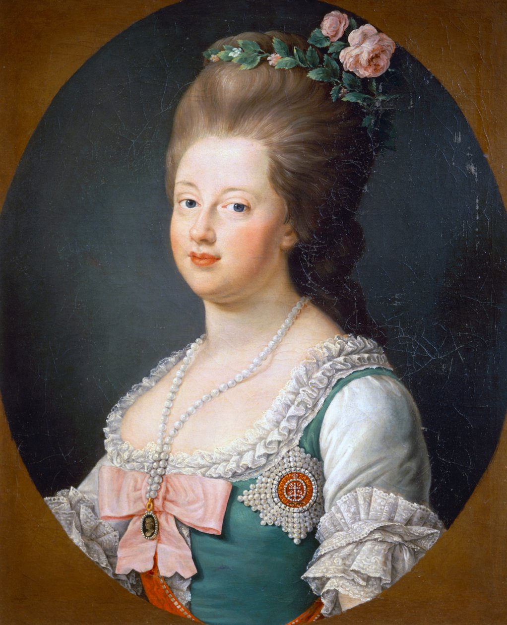 Sophie Dorothean muotokuva Württembergiläisestä (Stettin af Unknown artist