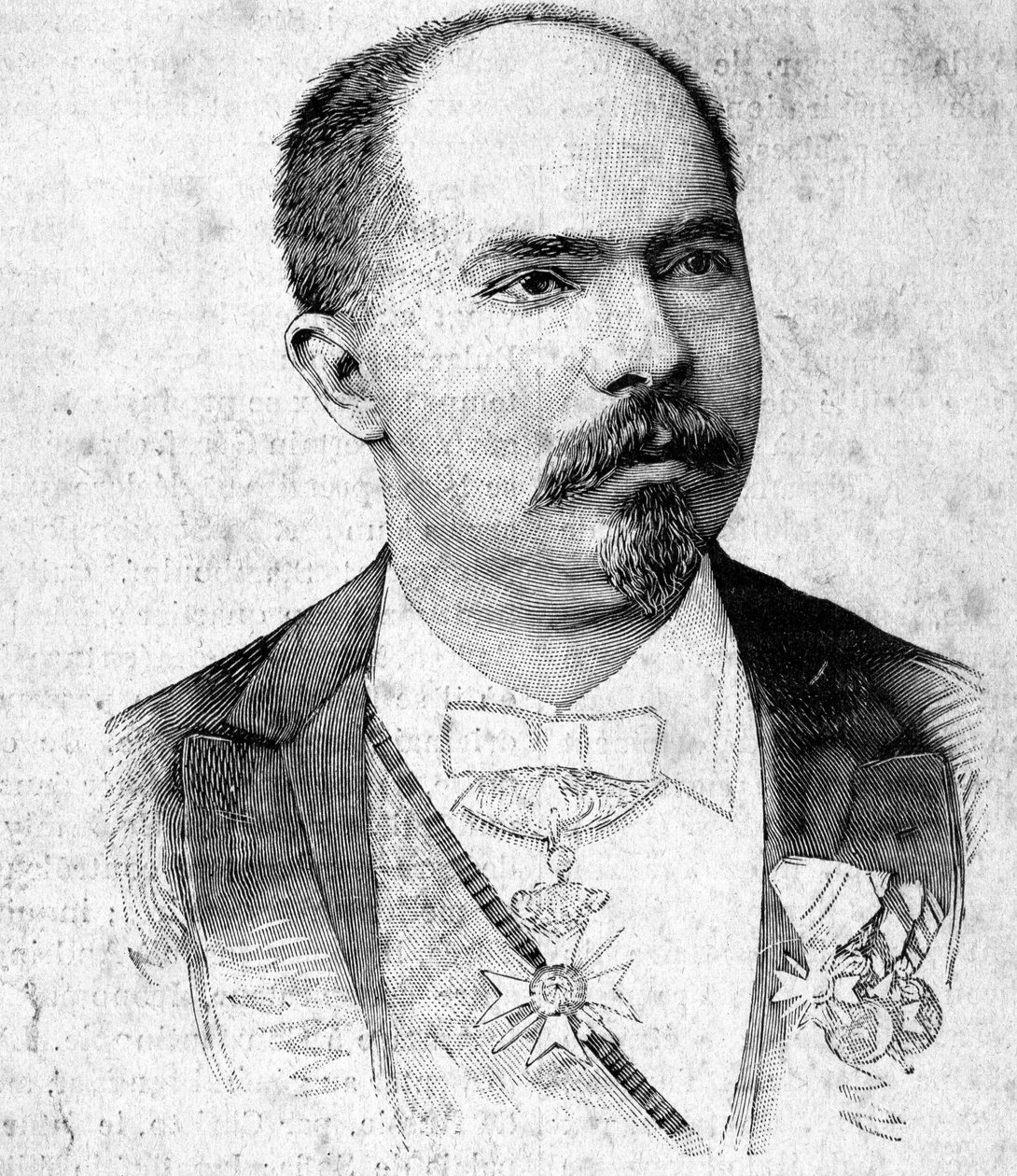 Portræt af Stamboulof (eller Stamboulov af Unknown artist