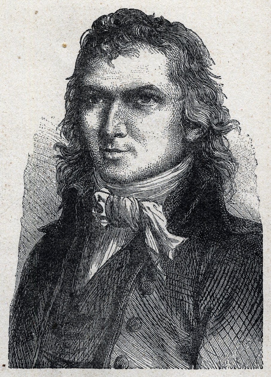 Portræt af Stanislas Joseph Francois Xavier Rovere (1748-1798), fransk soldat og royalistisk deputeret. af Unknown artist