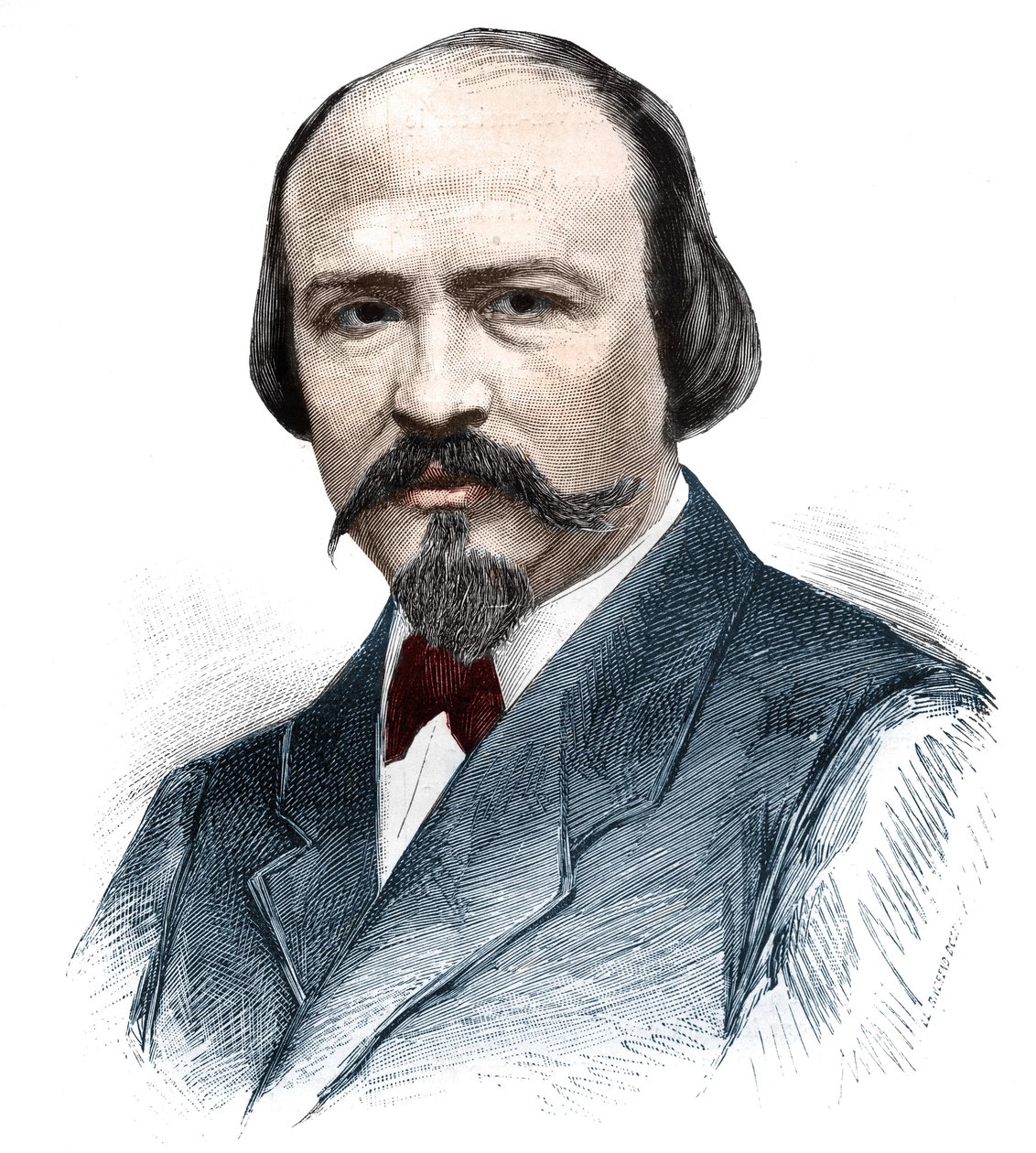 Portræt af Victor Masse (1822-1884), fransk komponist. af Unknown artist
