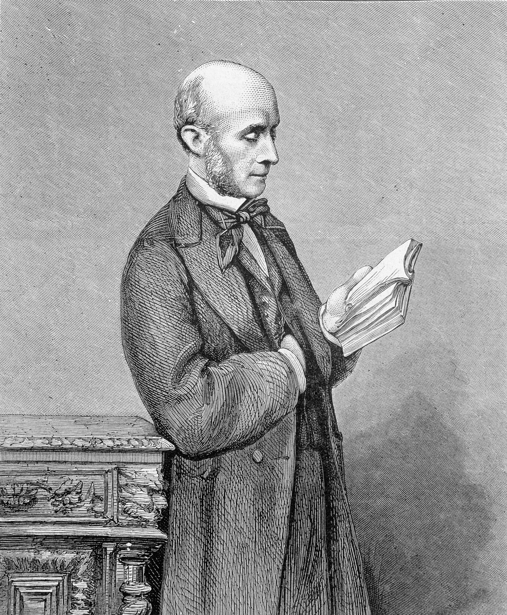 Portræt af Vincent Benedetti, fransk diplomat (1817-1900). I "The Graphic", 30. juli af Unknown artist
