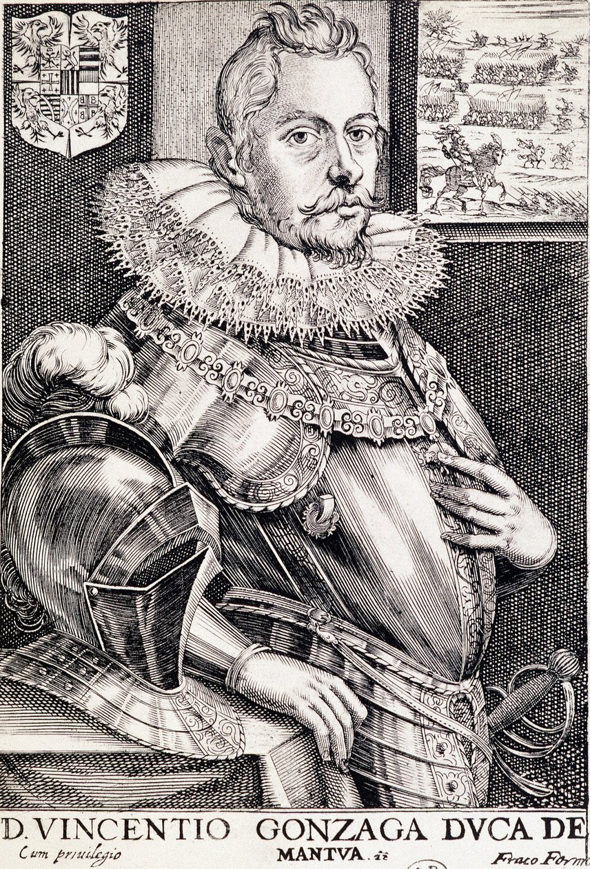Portræt af Vincent Gonzague, hertug af Mantua af Unknown artist