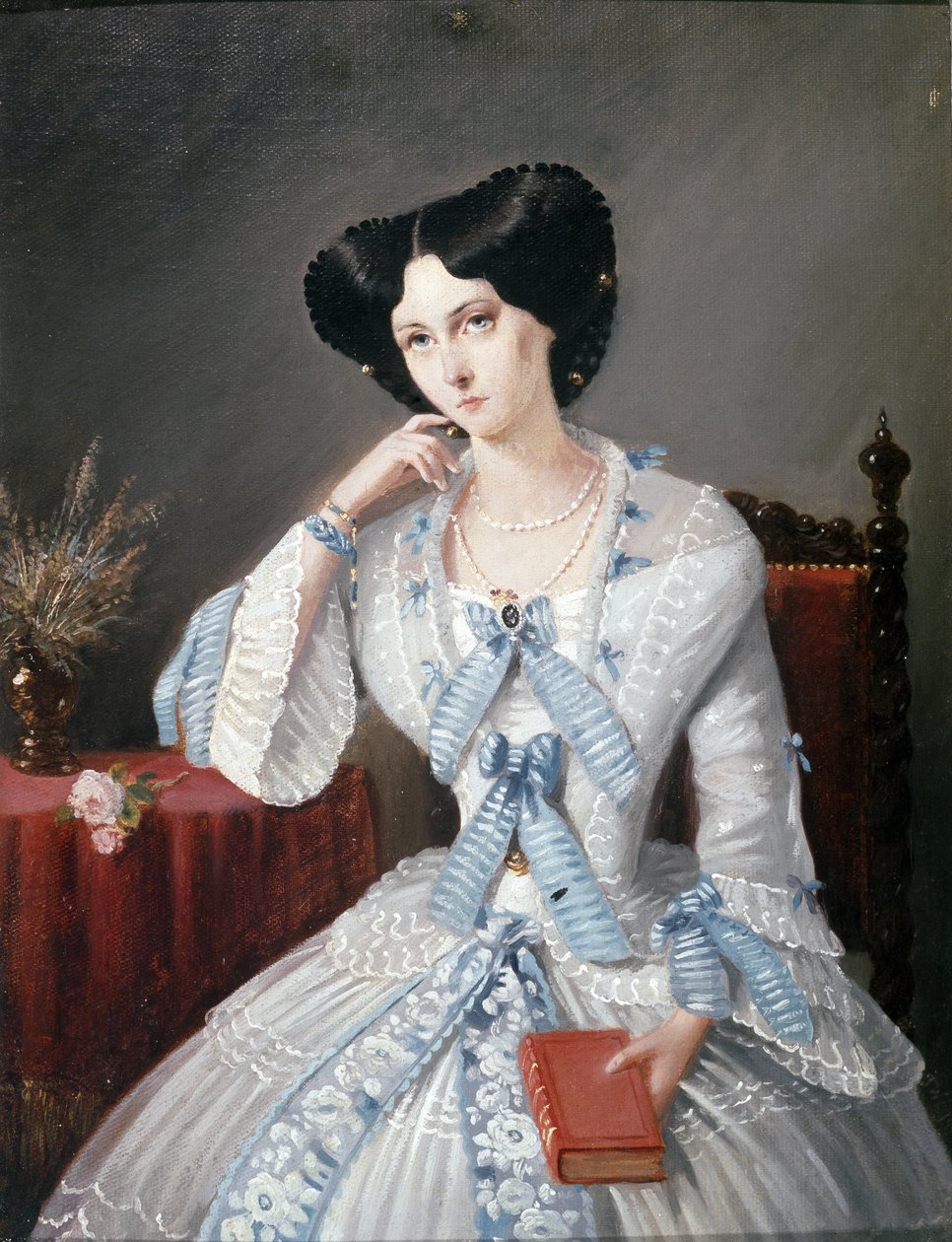 Portræt af Virginia Oldoini Verasis, grevinde af Castiglione af Unknown Artist
