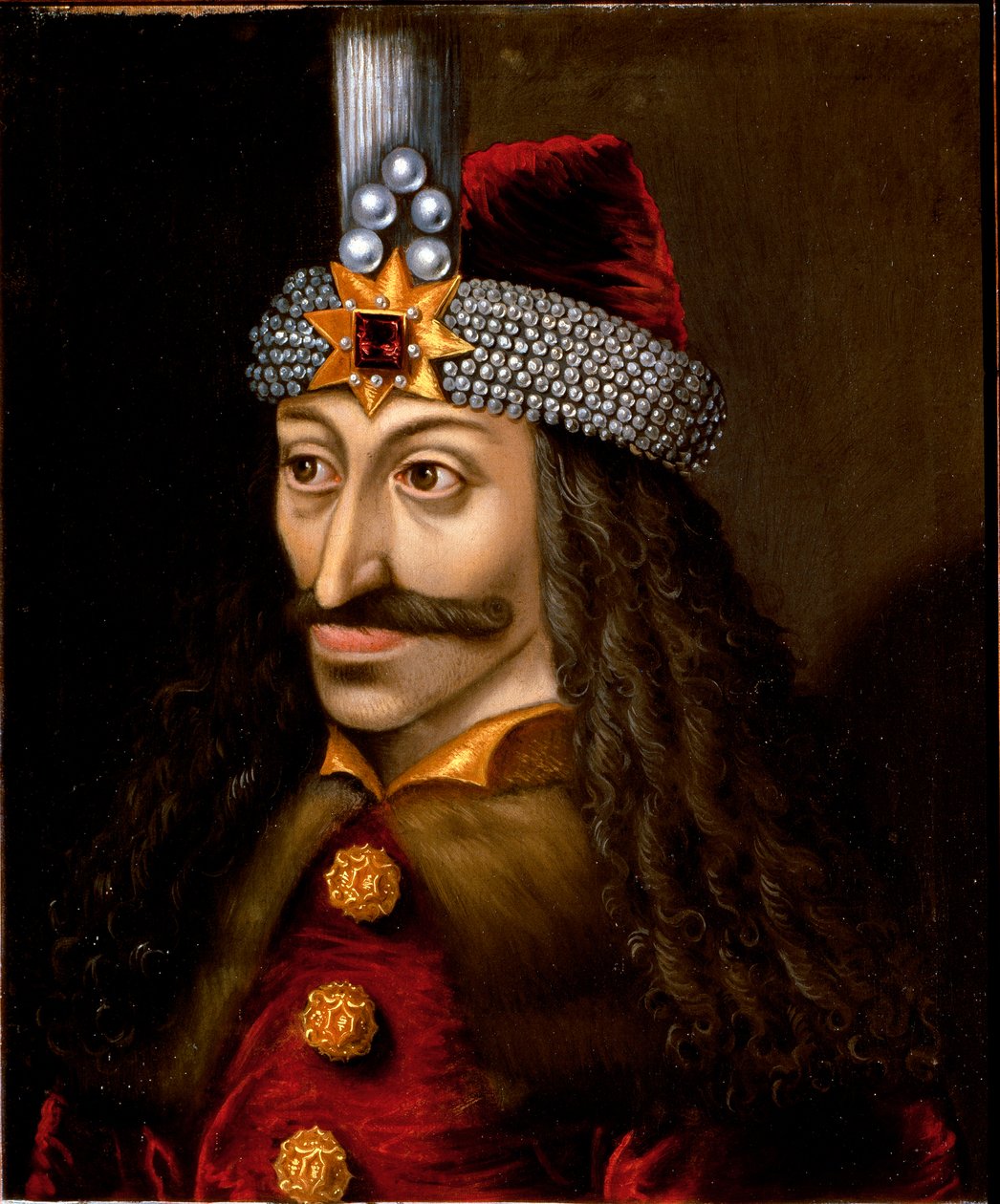 Portræt af Vlad Tepes III spidderen eller Dracula (maleri) af Unknown artist