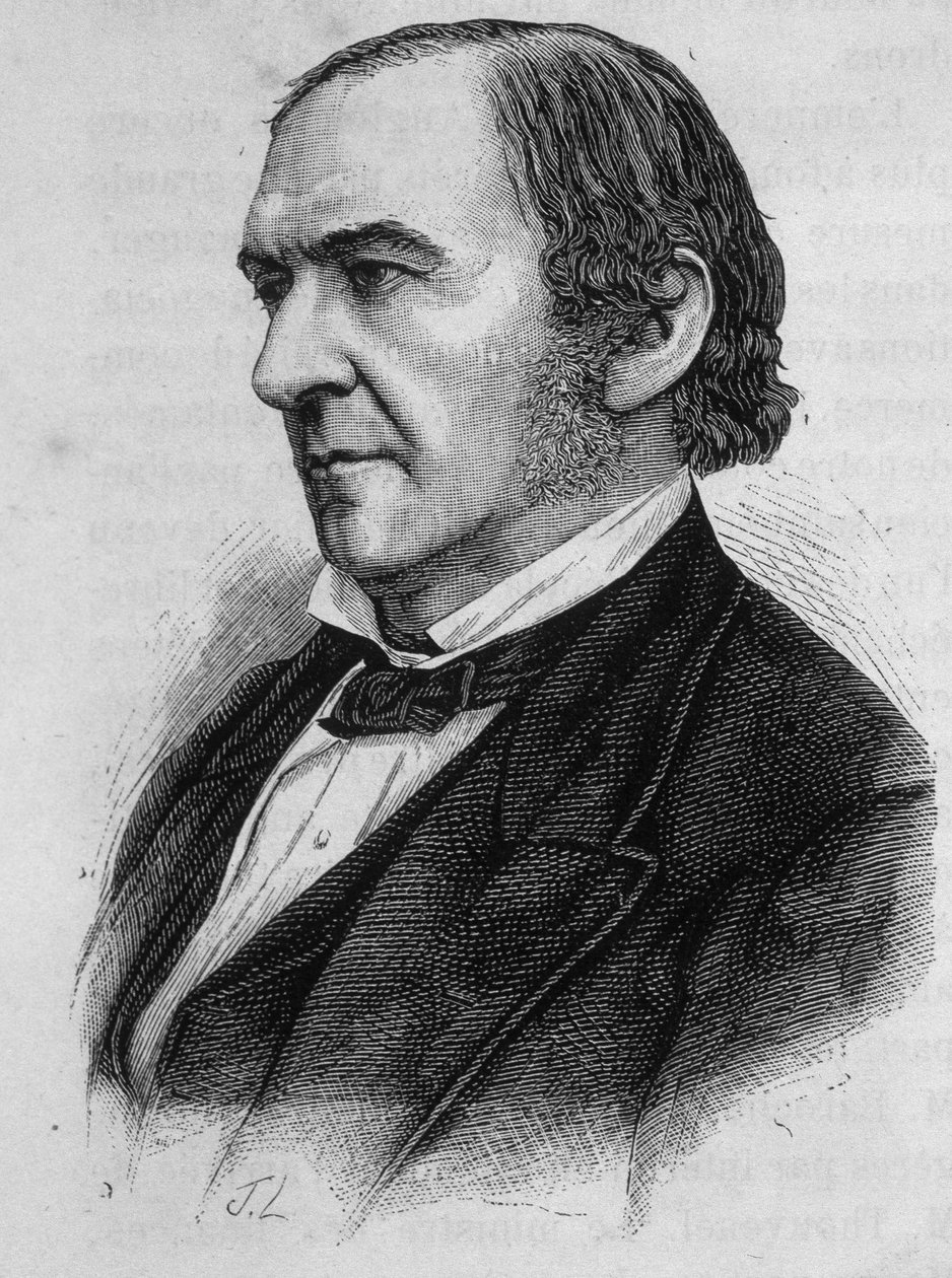 Portræt af William Ewart Gladstone. Britisk politiker (1809 til 1898). af Unknown artist