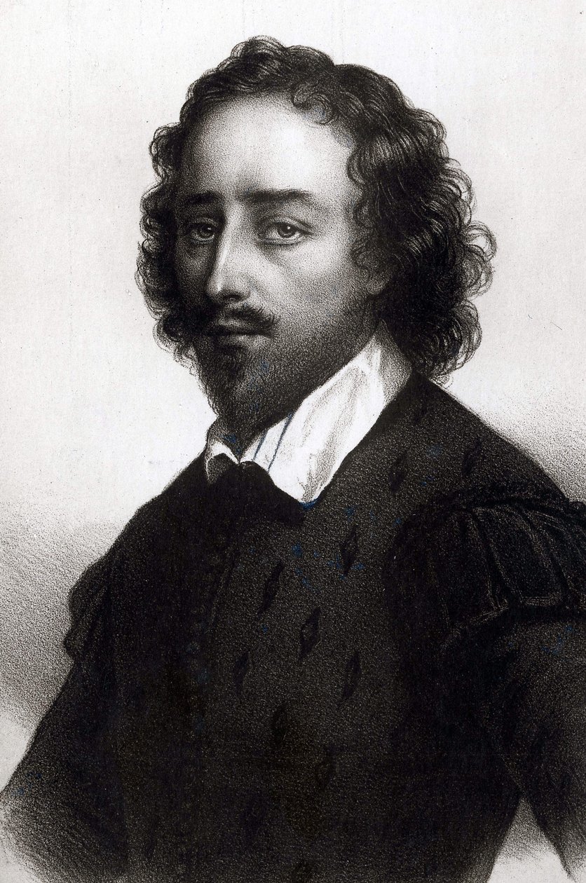Portræt af William Shakespeare. Engelsk dramadigter (1564 til 1616) af Unknown artist