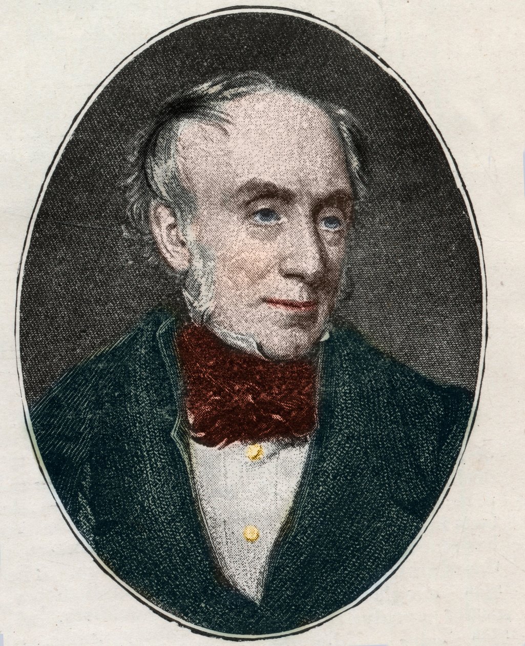Portræt af William Wordsworth (1770-1850) Britisk digter - Portræt af William Wordsworth (1770-1850), engelsk digter af Unknown artist