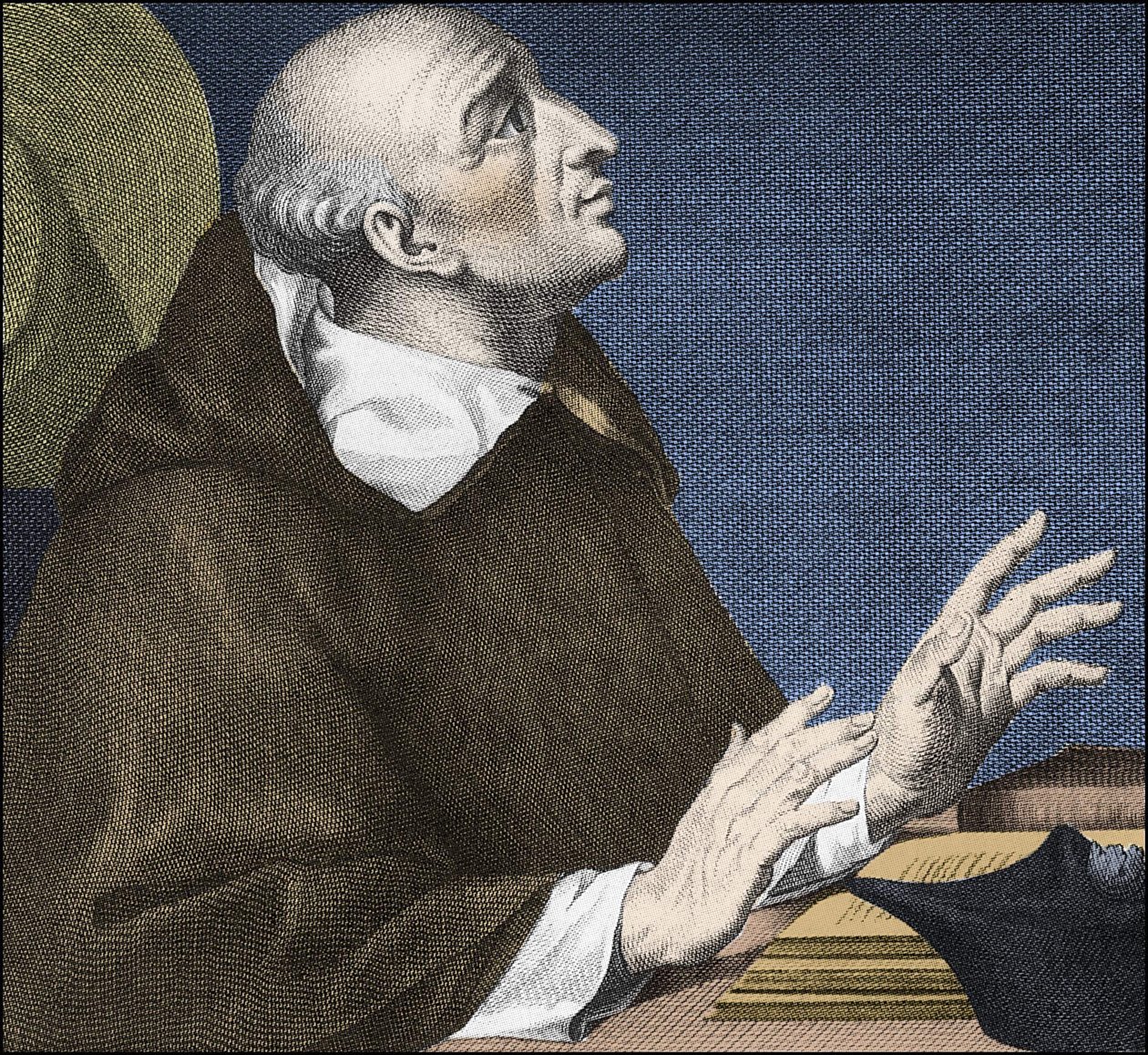Portræt af juan de torquemada 1388-1466 Spansk kardinal fra det 15. århundrede medlem af Dominikanerordenen. af Unknown artist