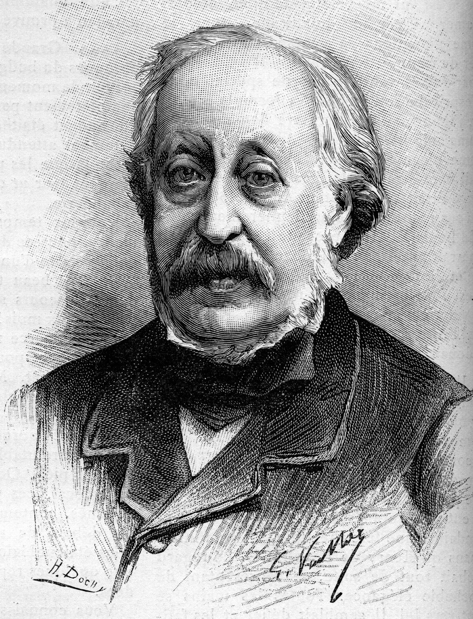 Portræt af pianistkomponisten Stephen Heller (1813-1888). af Unknown artist