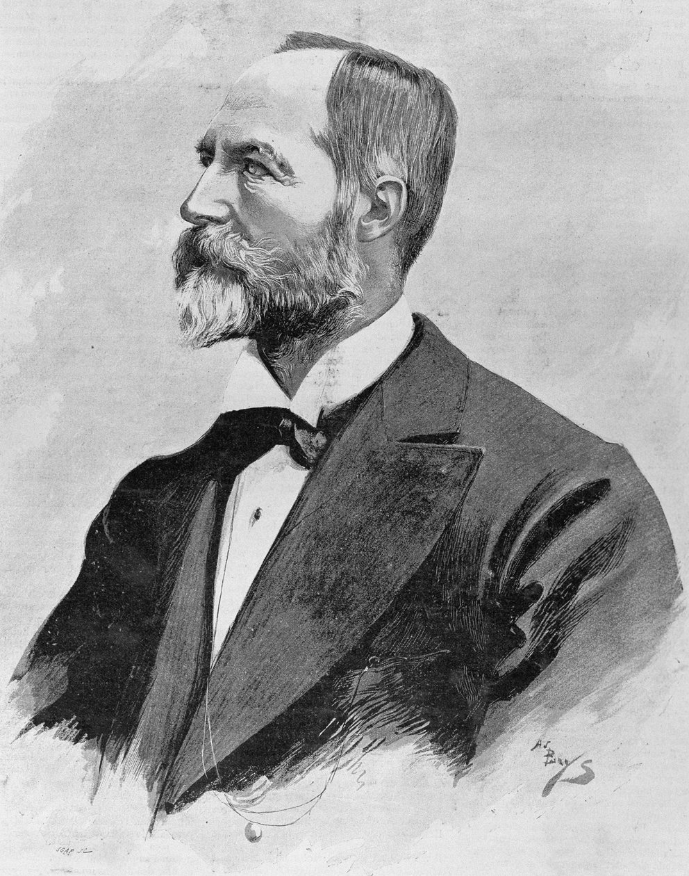 Portræt af greven af Paris (1838 - 1894) (Louis Philippe d