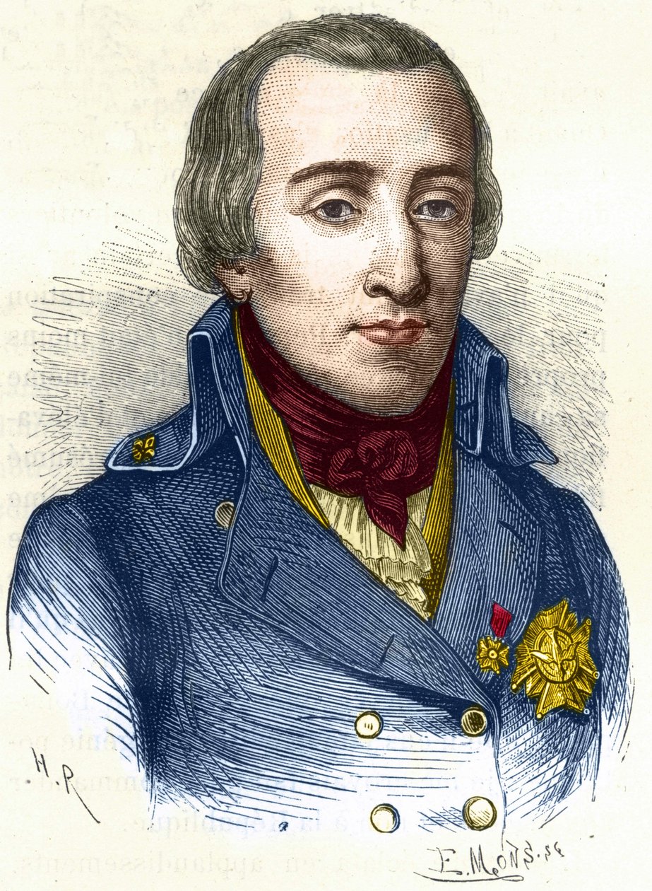 Portræt af hertugen af ​​Enghien, Louis Antoine Henri de Bourbon (1772-1804). af Unknown artist