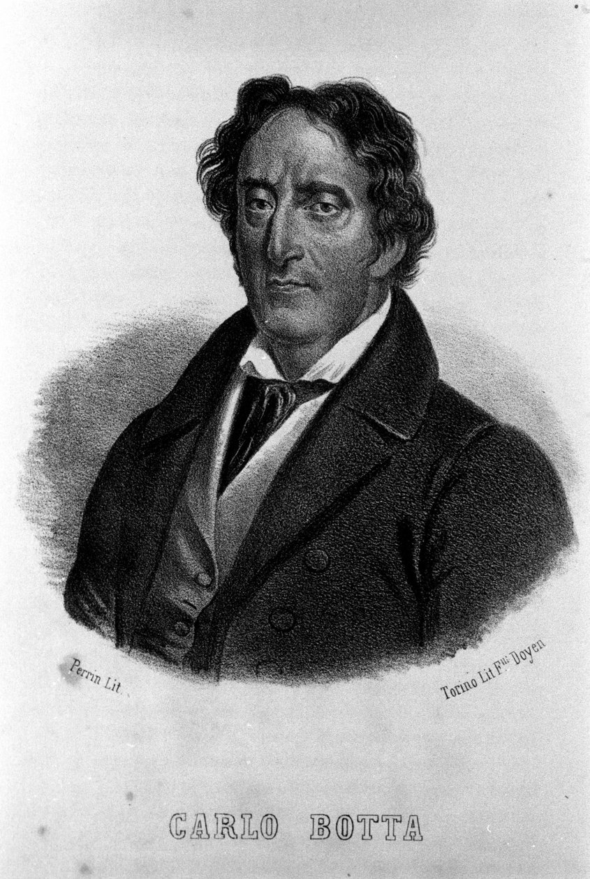 Portræt af den italienske læge og politiker Carlo Botta (1766-1837). af Unknown artist