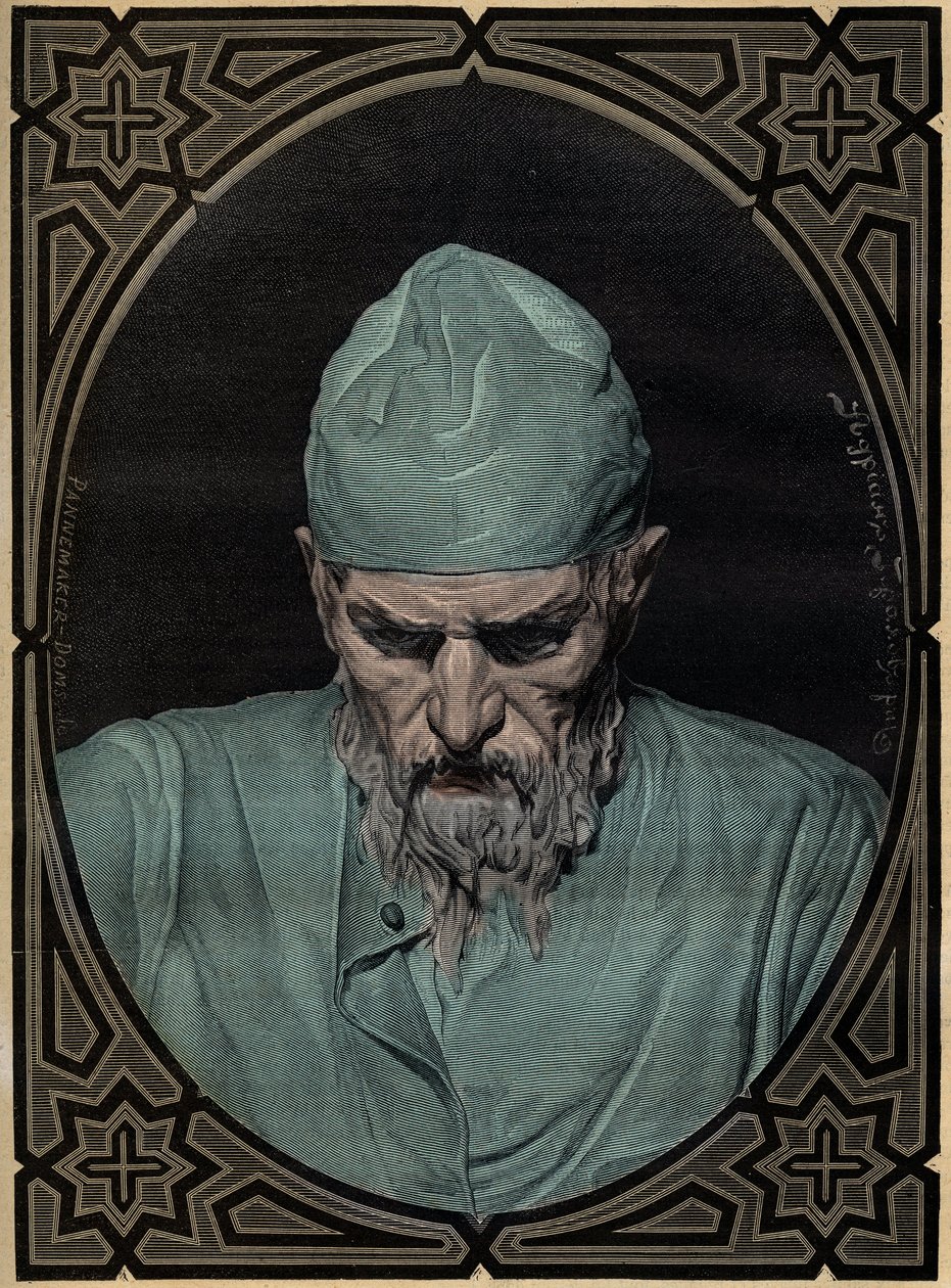 Portræt af zaren Ivan IV den Forfærdelige (1530-1584) - gravering af Unknown artist
