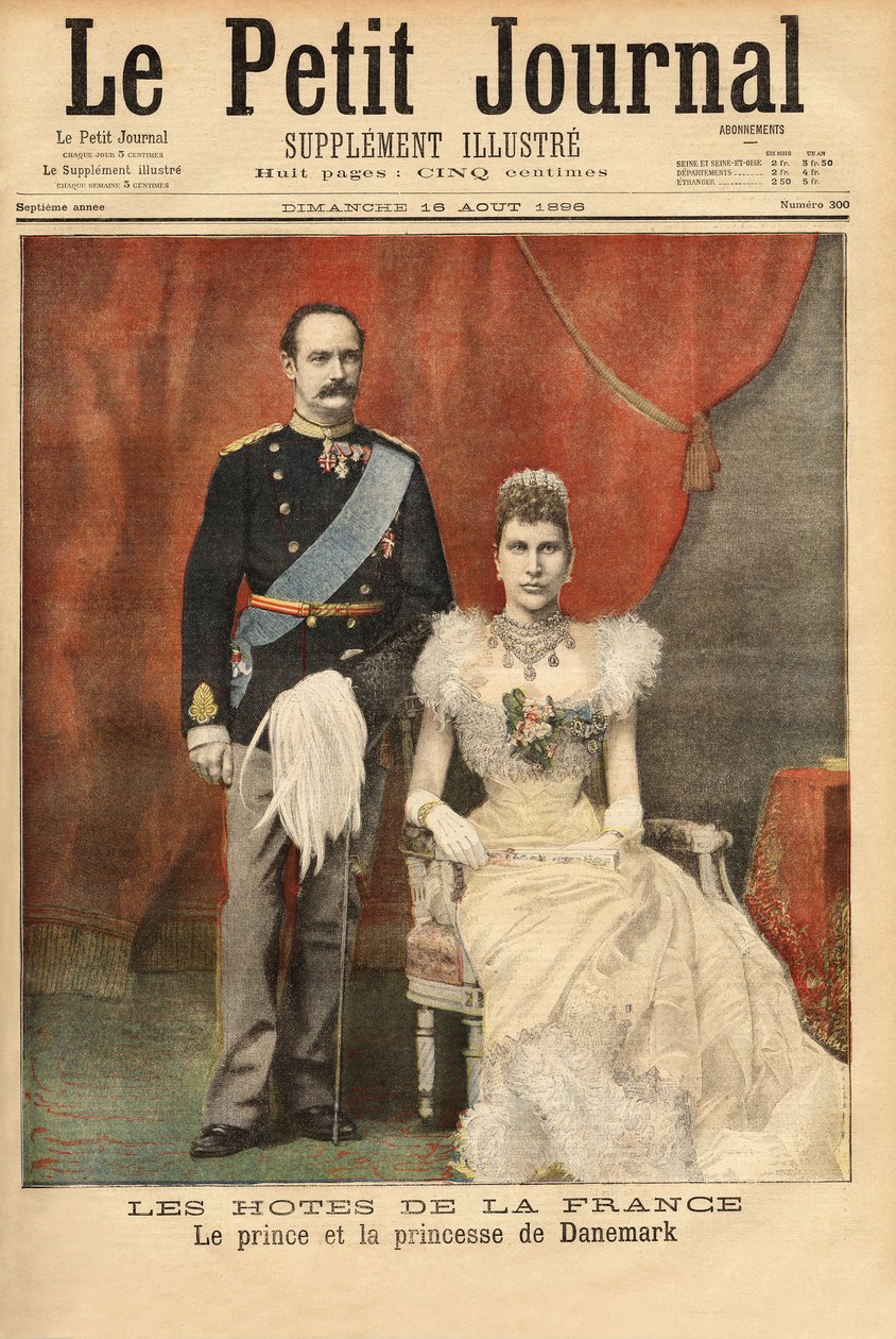 Portrætter af Prinsen og Prinsessen af Danmark, Frederik VIII (Frederik VIII af Danmark af Unknown artist